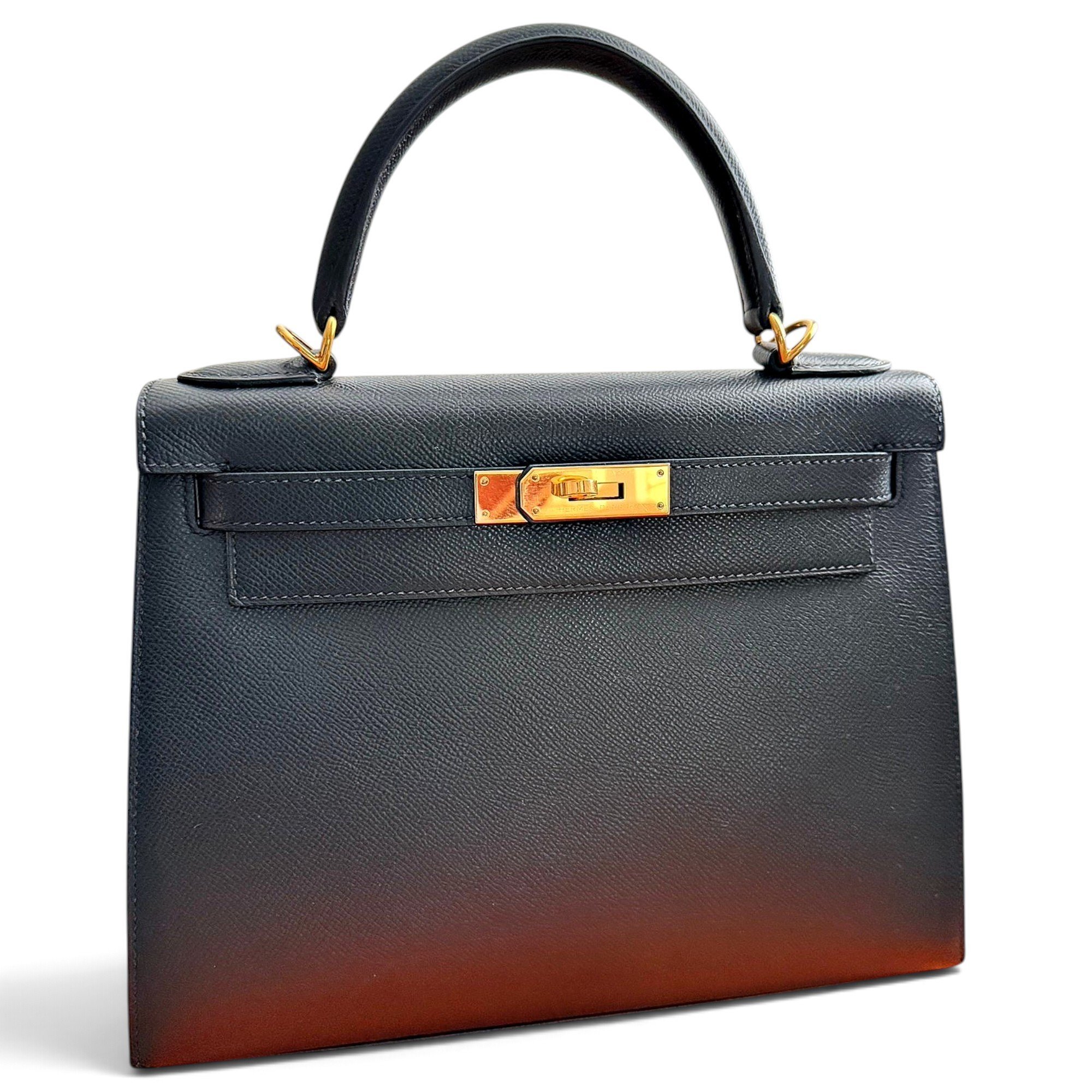 Kelly 28 leather handbag