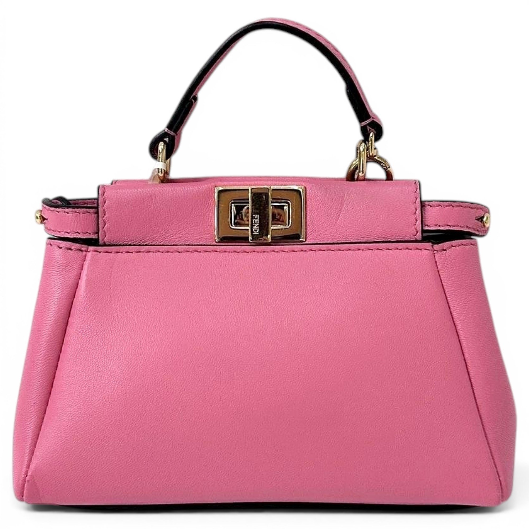 Peekaboo leather mini bag