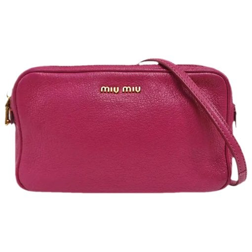 Leather crossbody bag