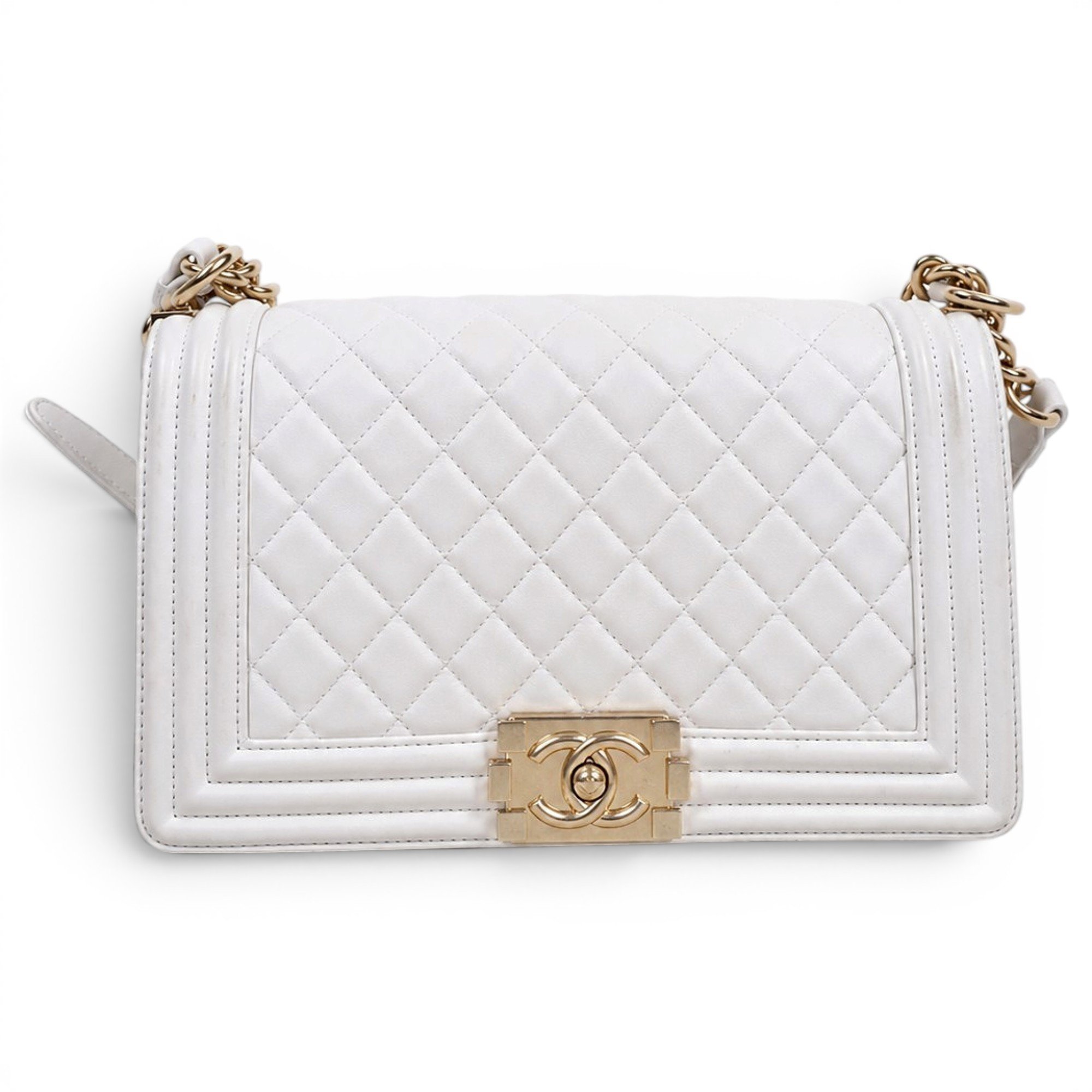 Boy leather crossbody bag