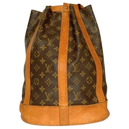 Randonnée leather backpack