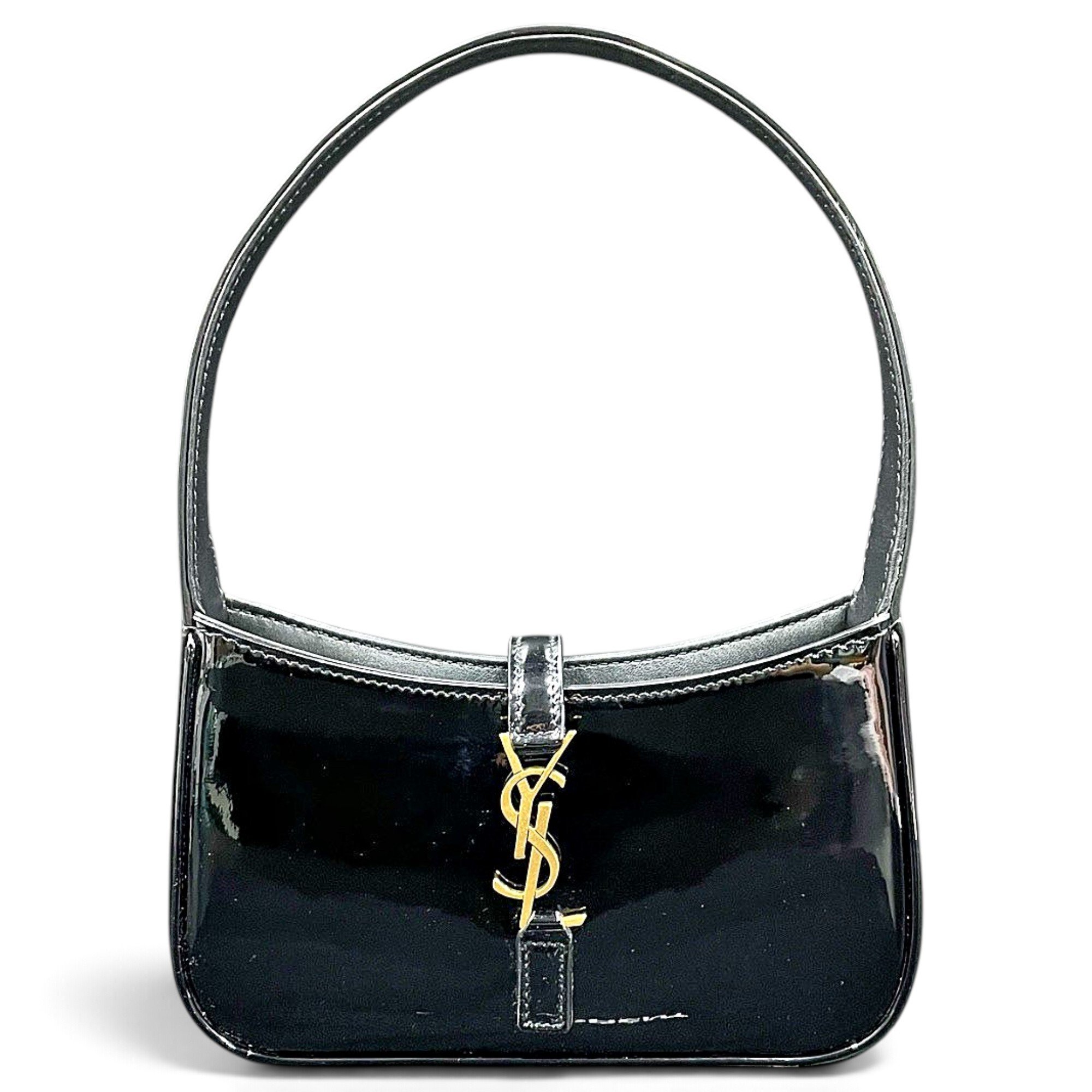 Le 5 à 7 patent leather handbag