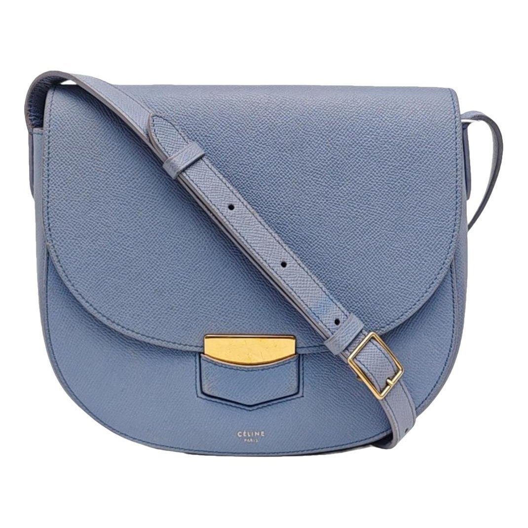 Trotteur leather handbag