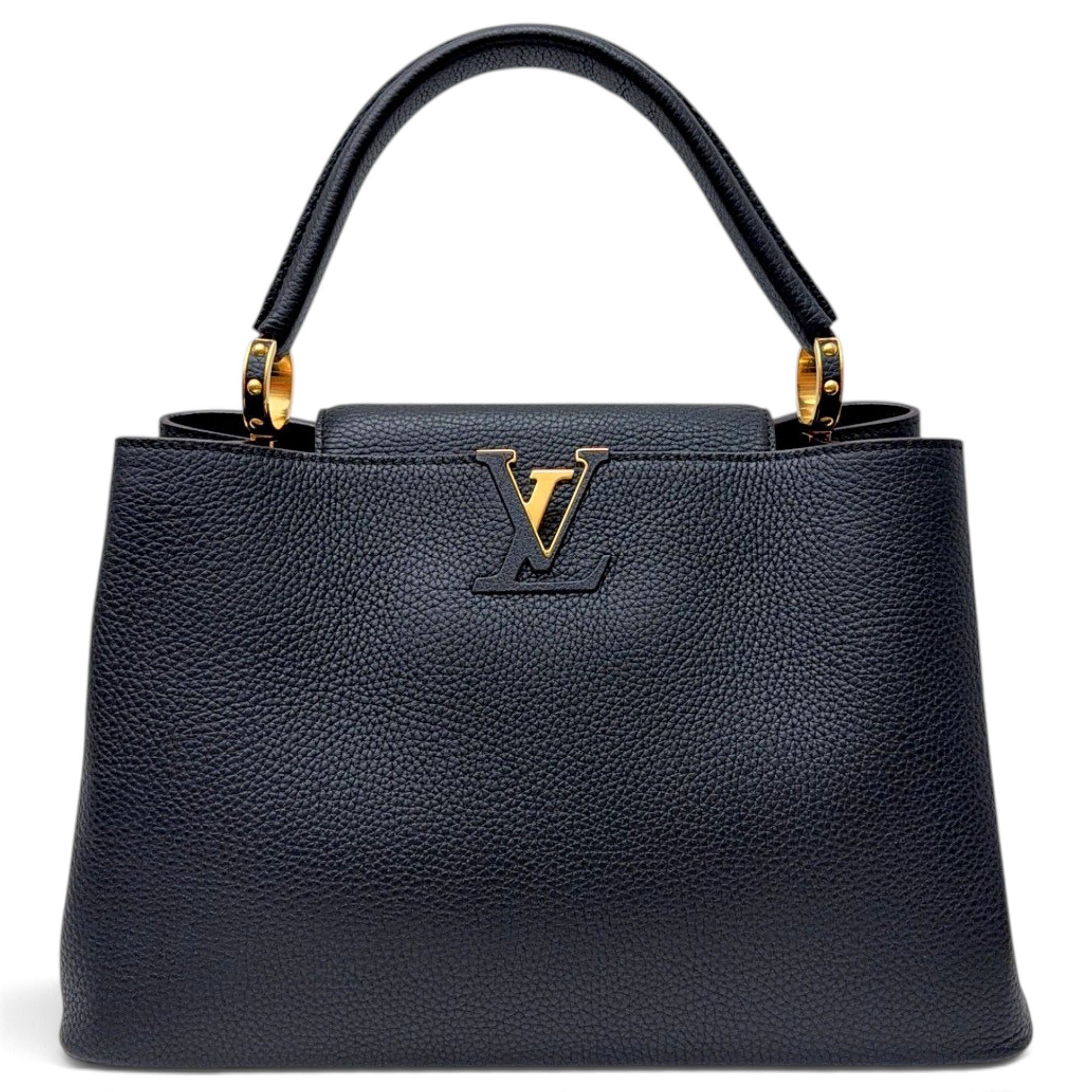 Capucines leather handbag