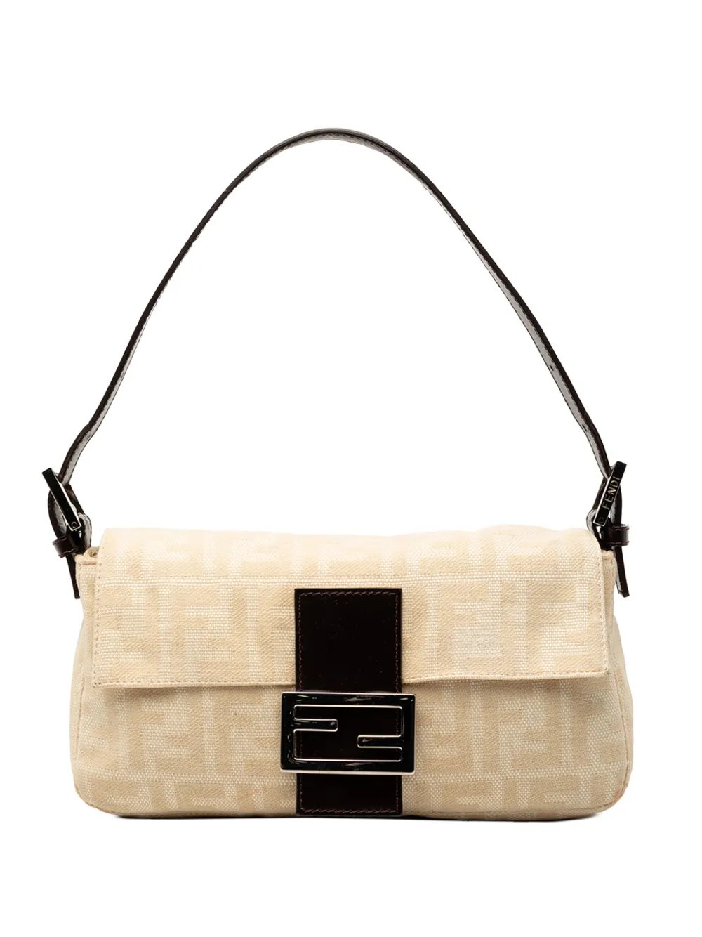 20th Century Zucca Canvas Baguette shoulder bag