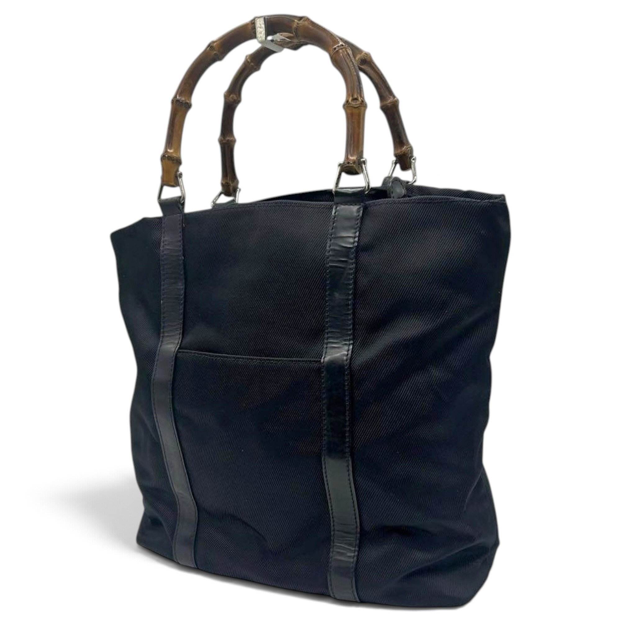 Bamboo Top Handle cloth handbag