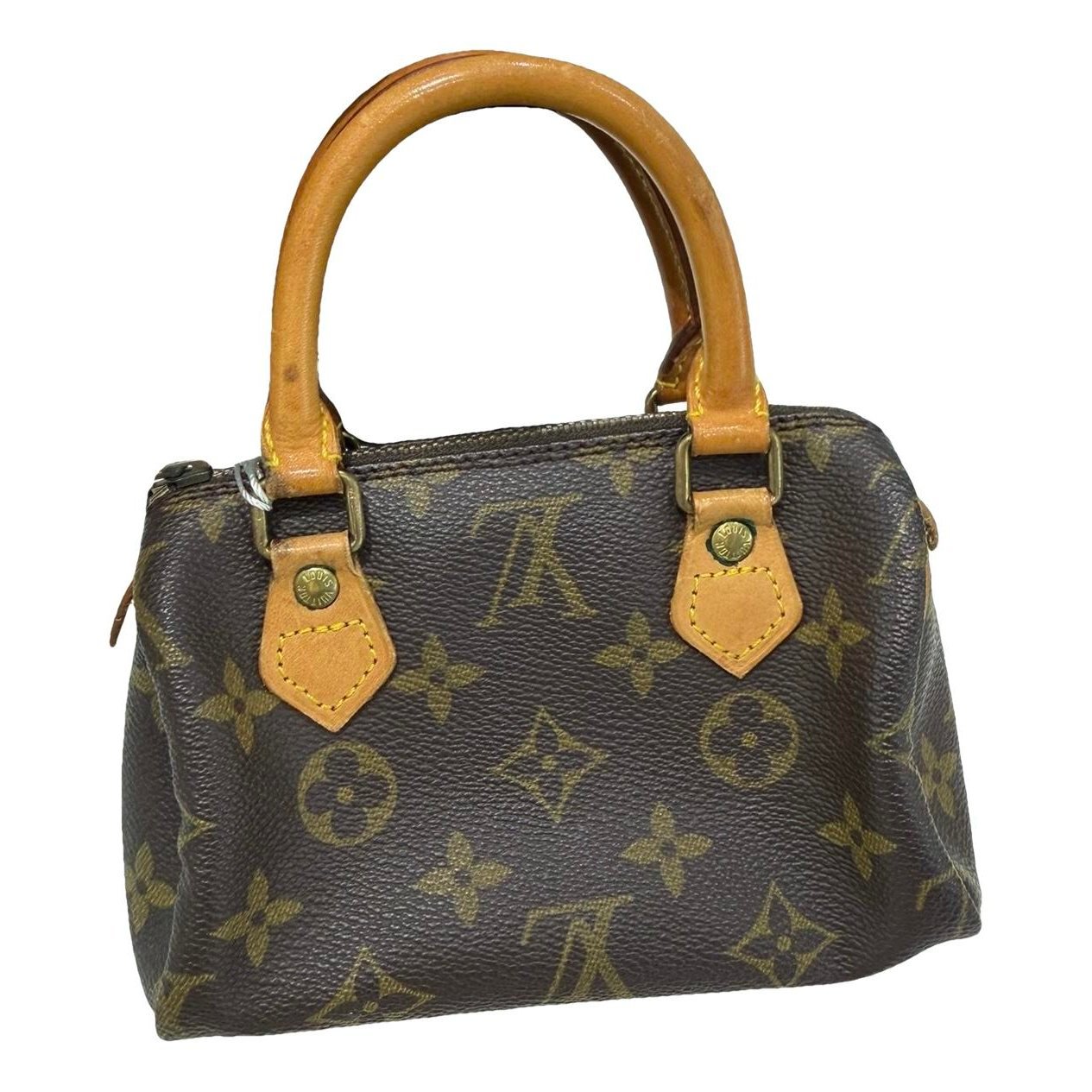 Nano Speedy / Mini HL leather handbag