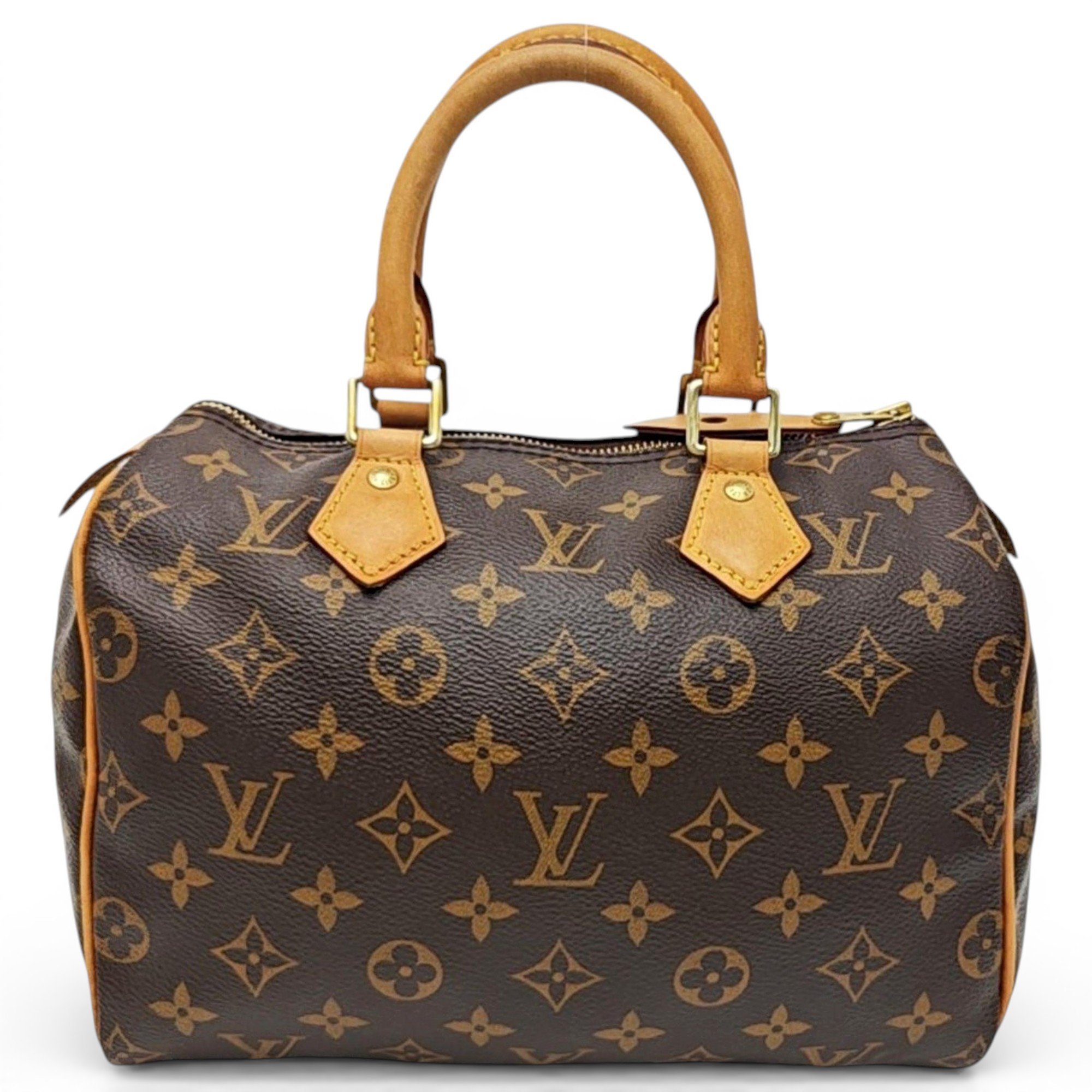 Nano Speedy / Mini HL leather handbag