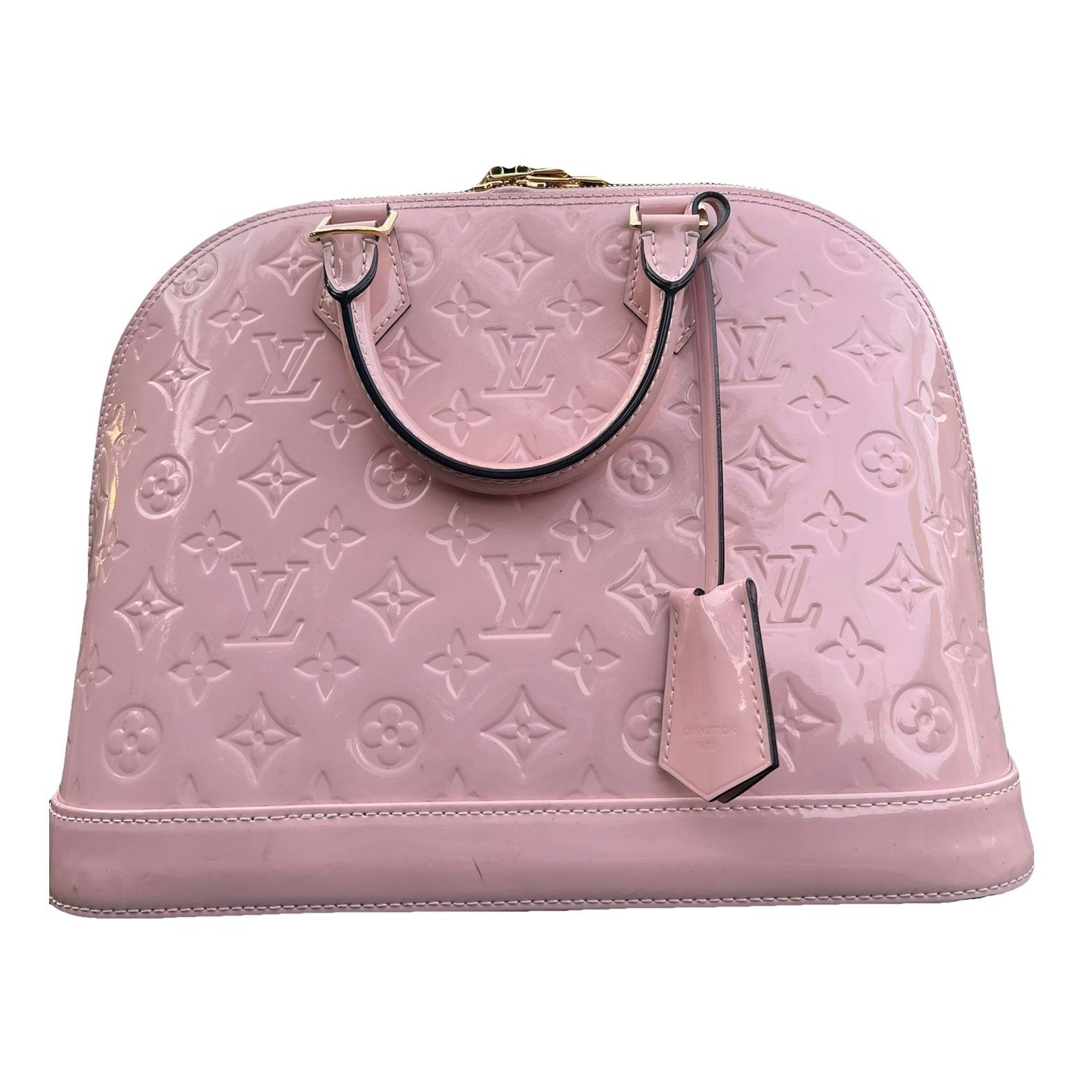 Alma patent leather handbag