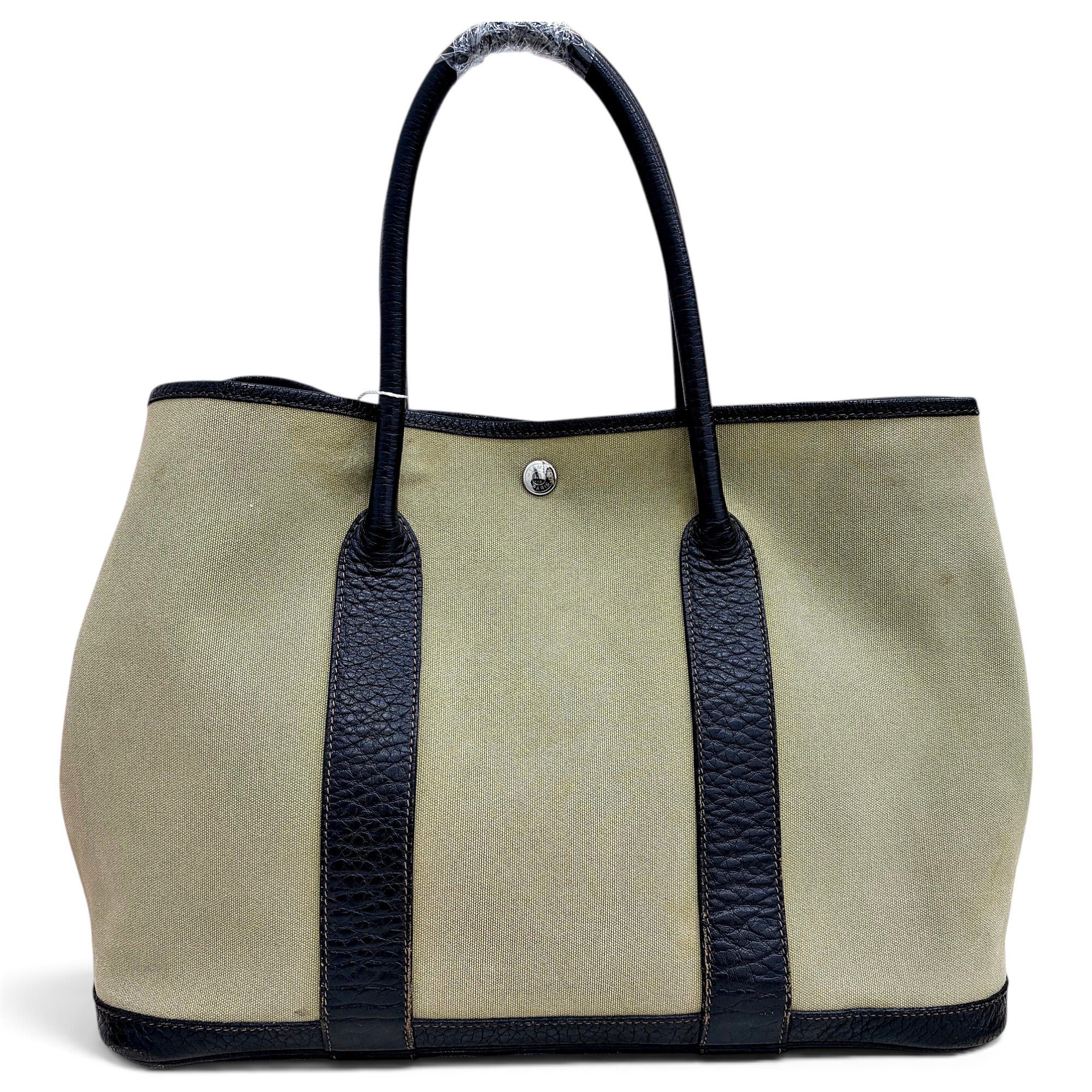 Garden Party leather handbag