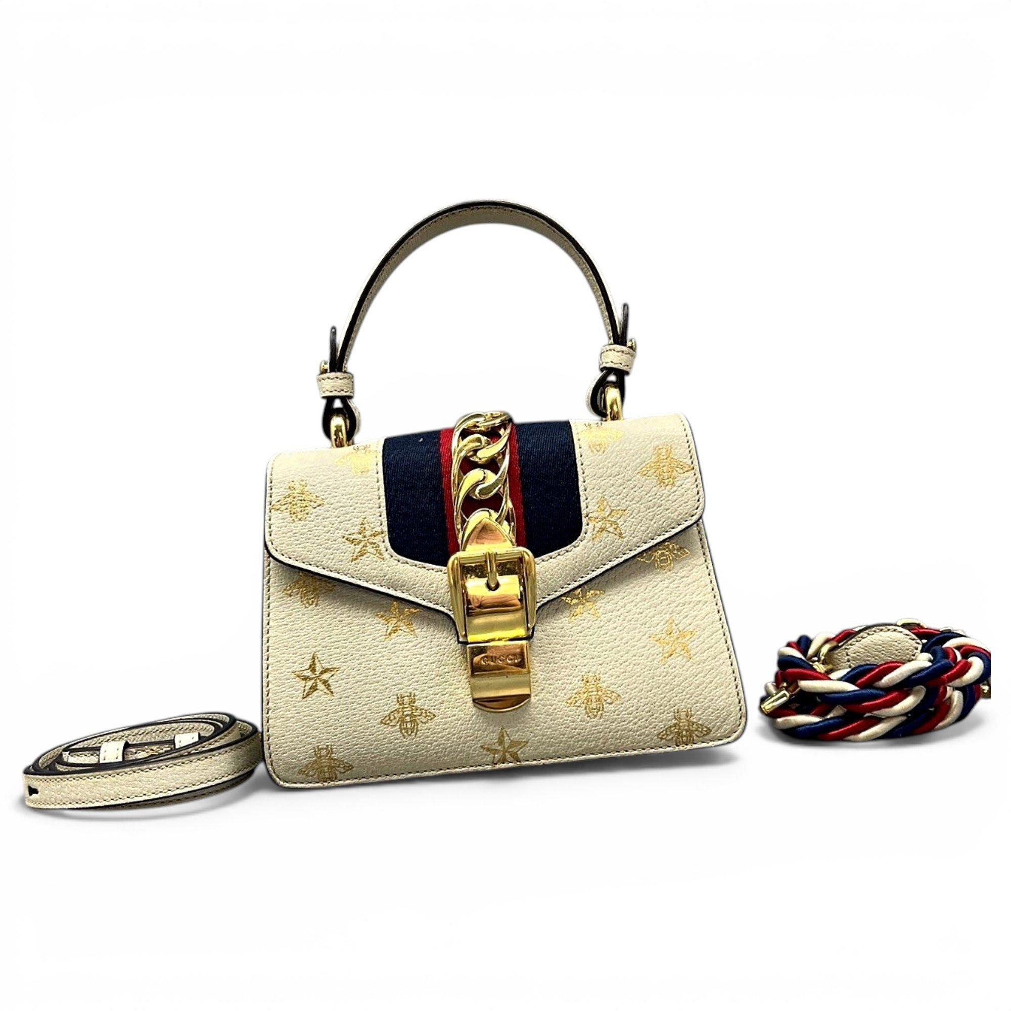Sylvie Top Handle leather handbag