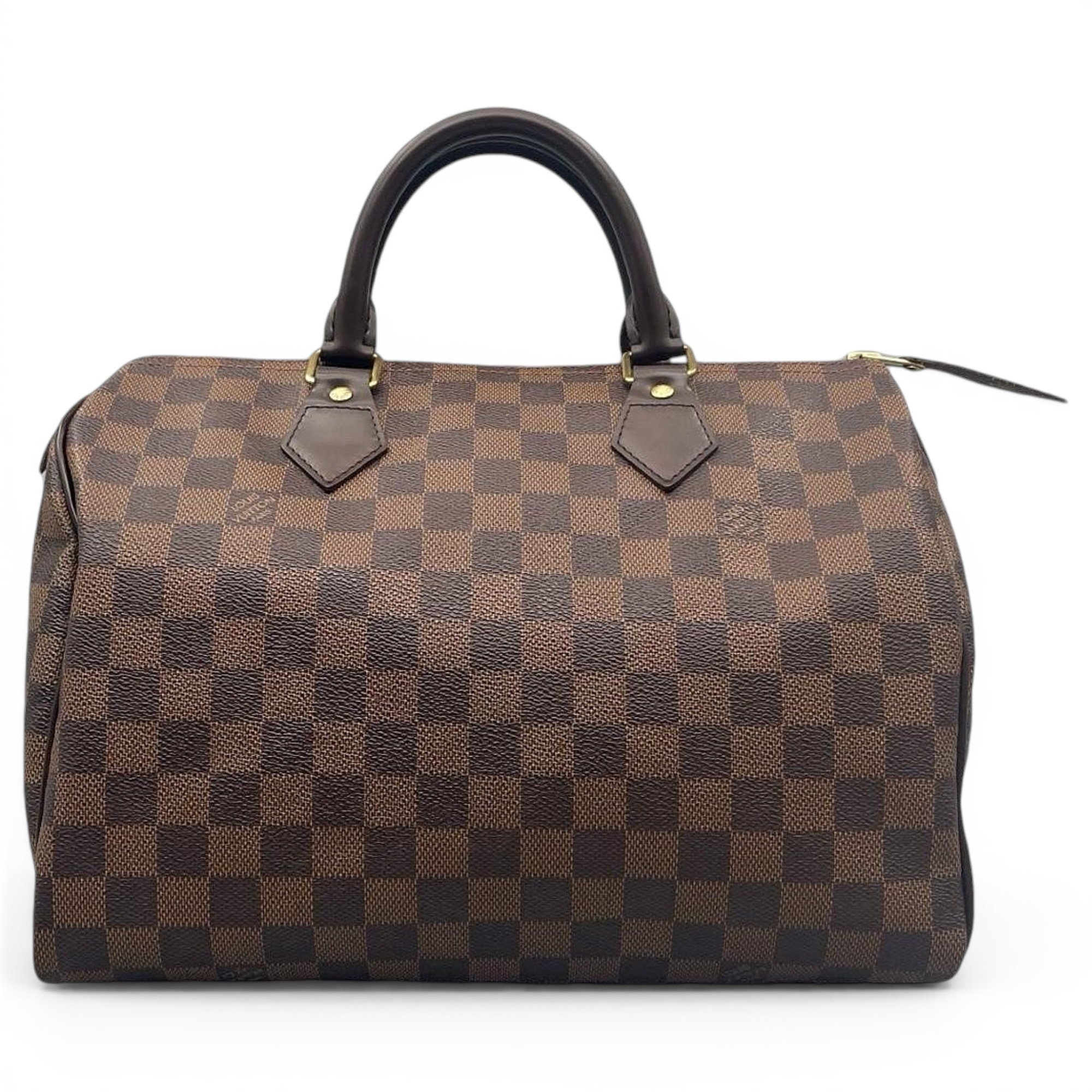 Speedy leather handbag
