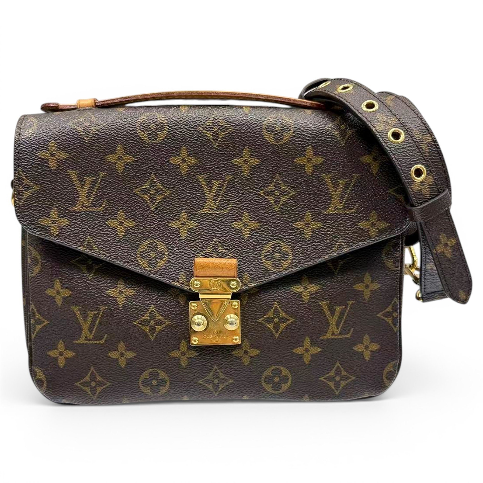 Metis leather crossbody bag