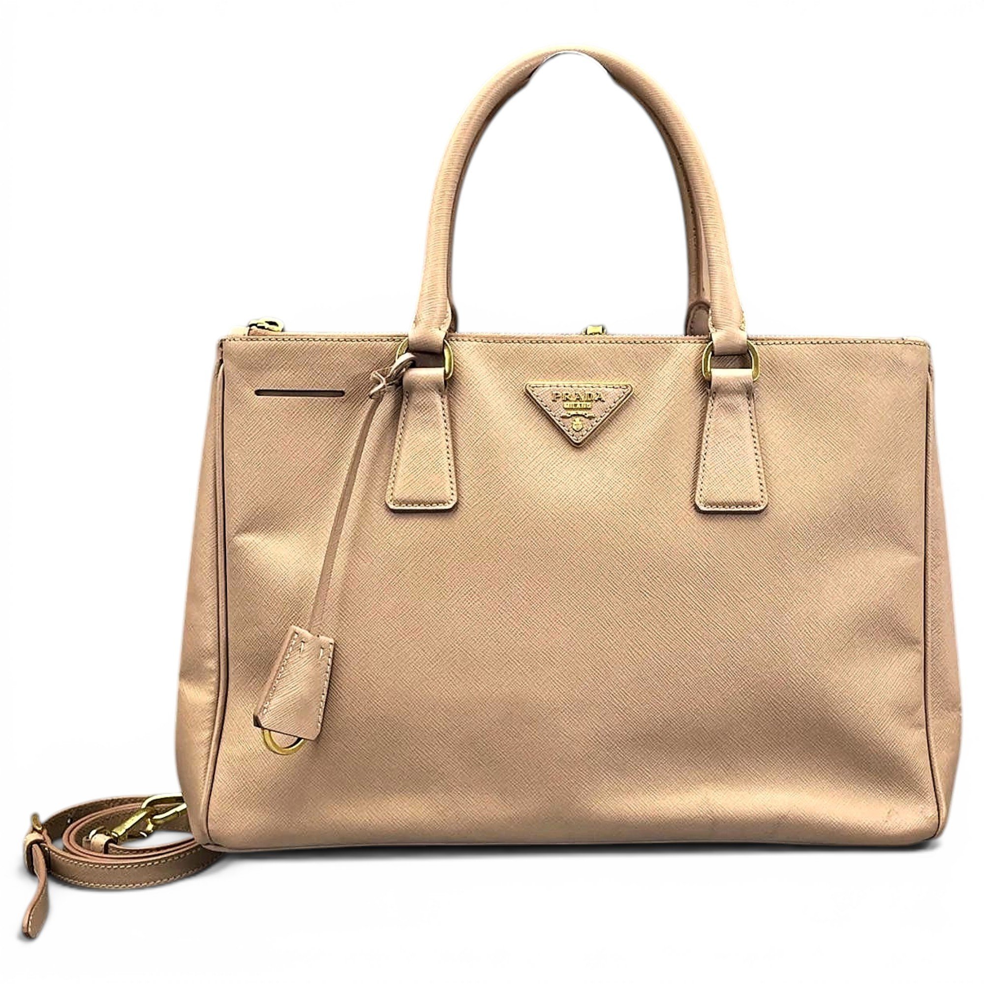 Leather tote
