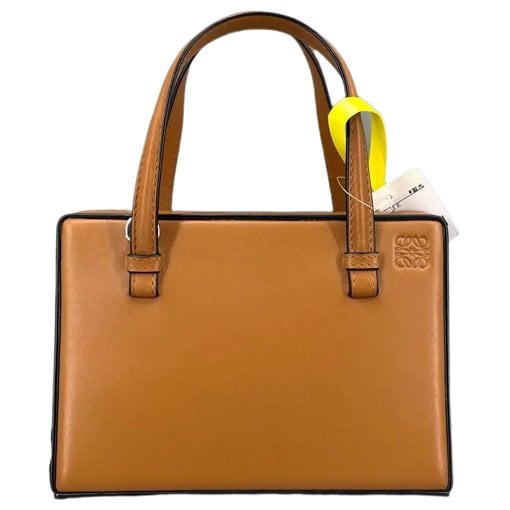 Postal leather crossbody bag