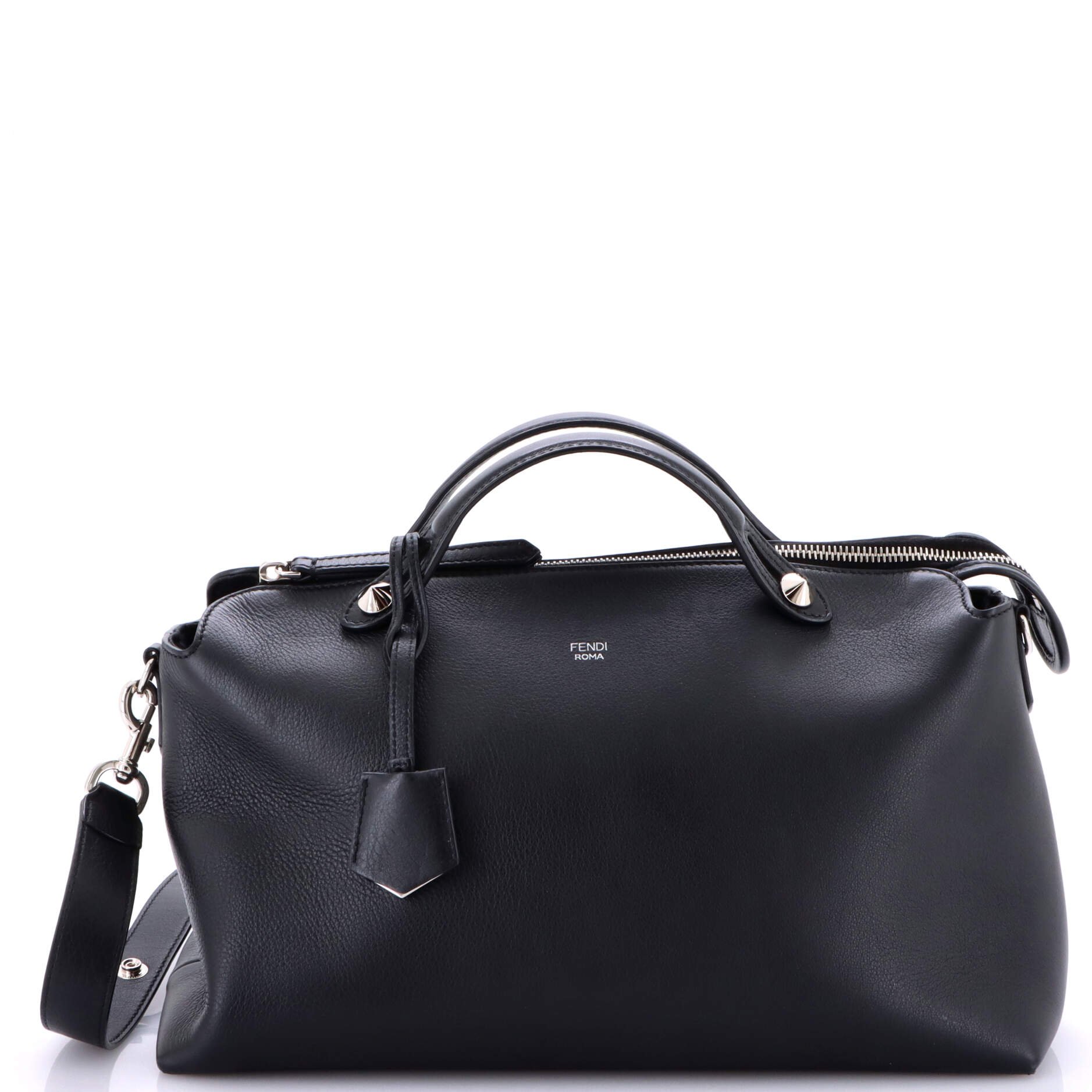 Fendi By The Way Satchel Calfskin Large