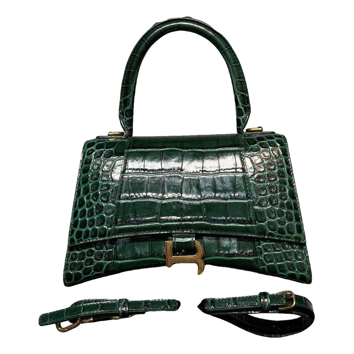 Hourglass pony-style calfskin handbag