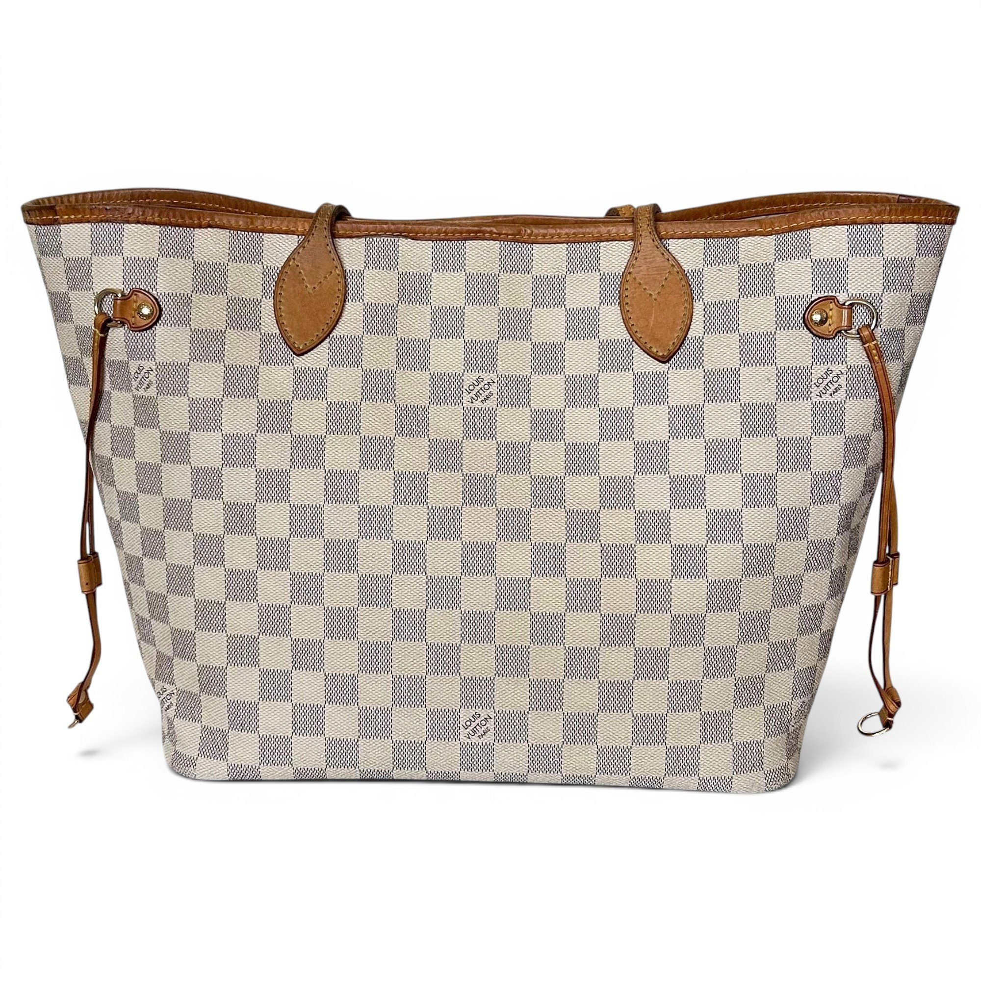 Neverfull leather tote