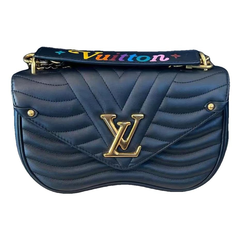 New Wave leather handbag