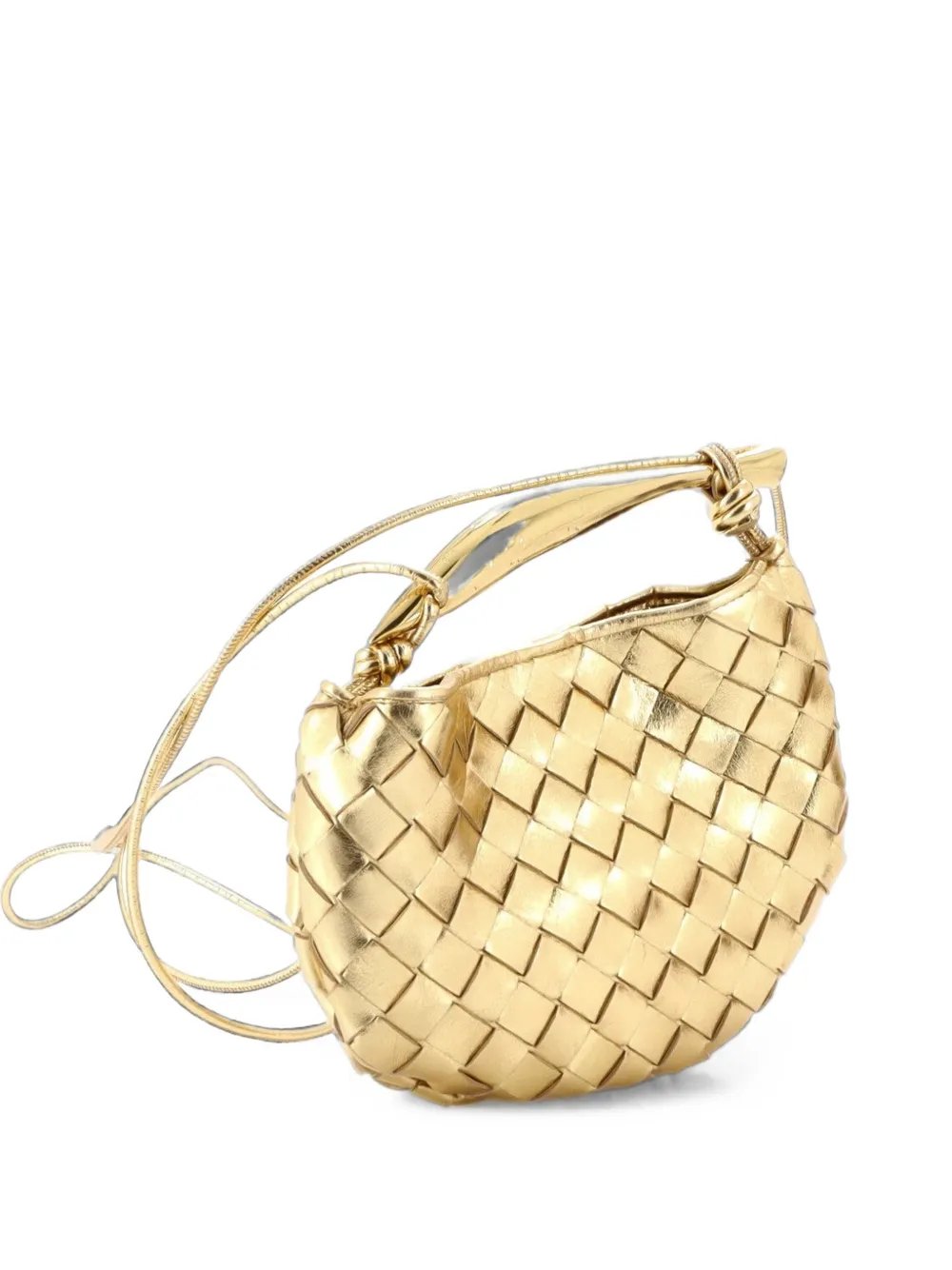 Sardine Top Handle Bag Intrecciato Nappa Mini satchel