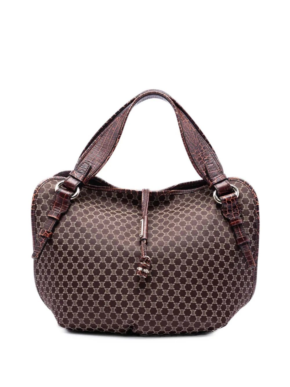 Celine 2000-2026 Macadam Canvas Bittersweet hobo bag