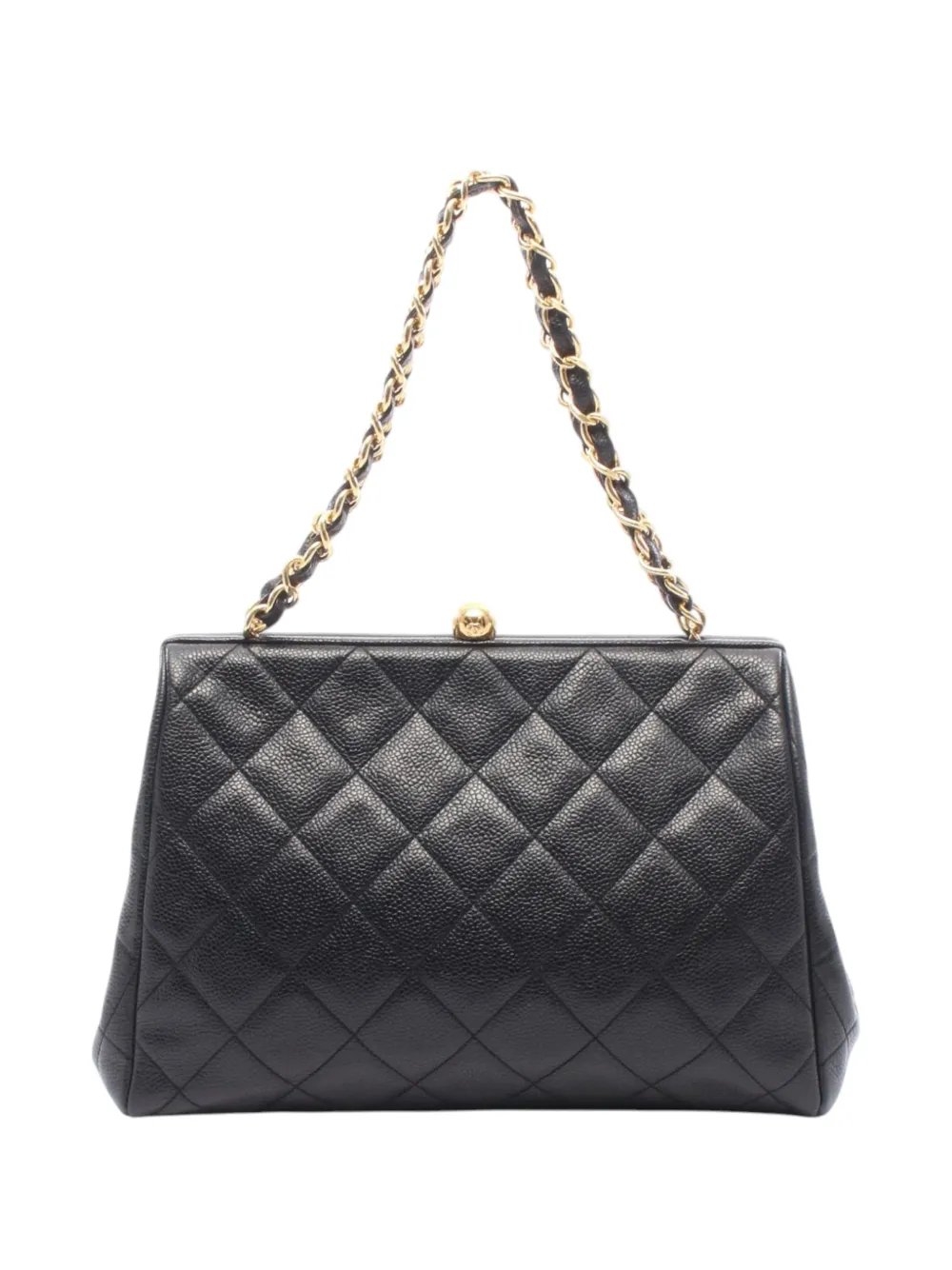 1994-1996 Quilted Caviar Kisslock shoulder bag