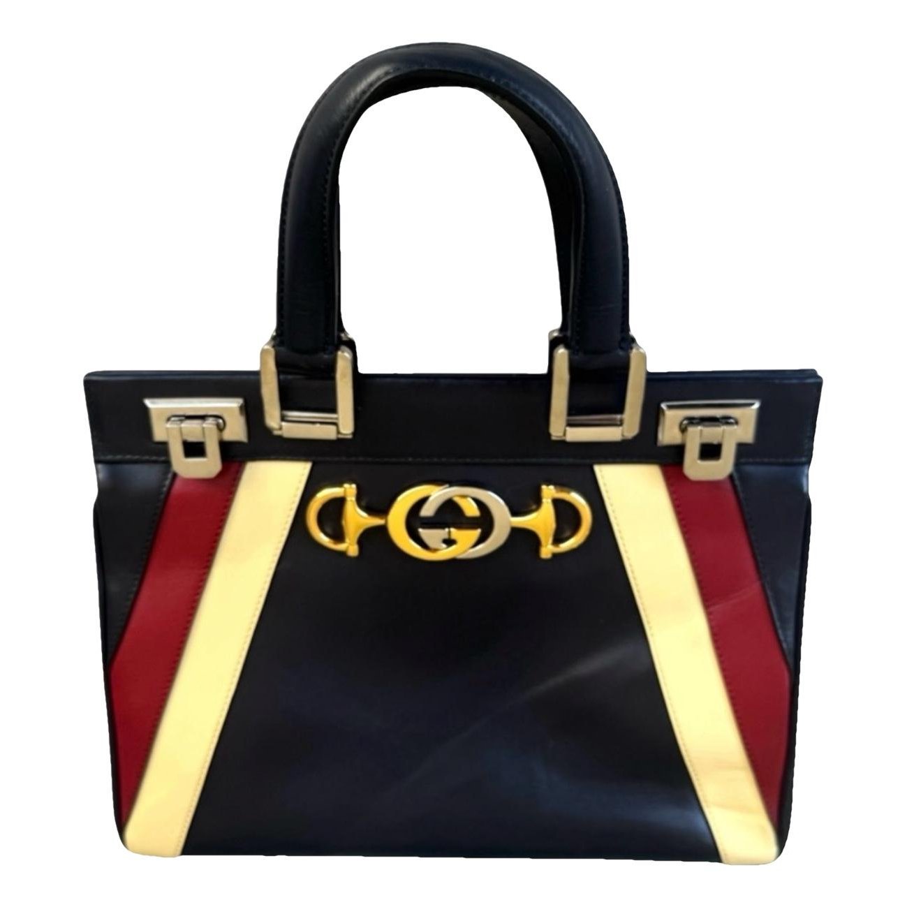 Zumi leather handbag