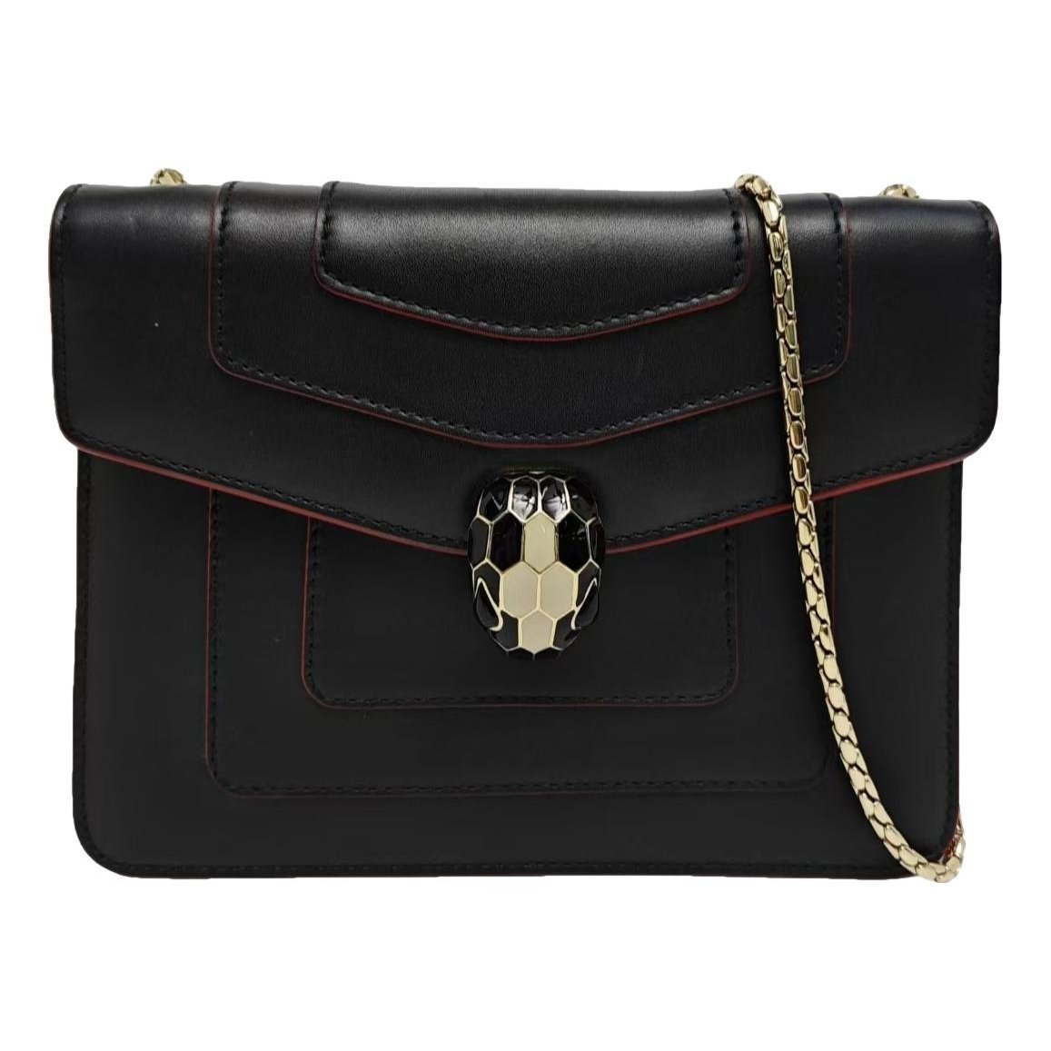 Serpenti leather crossbody bag