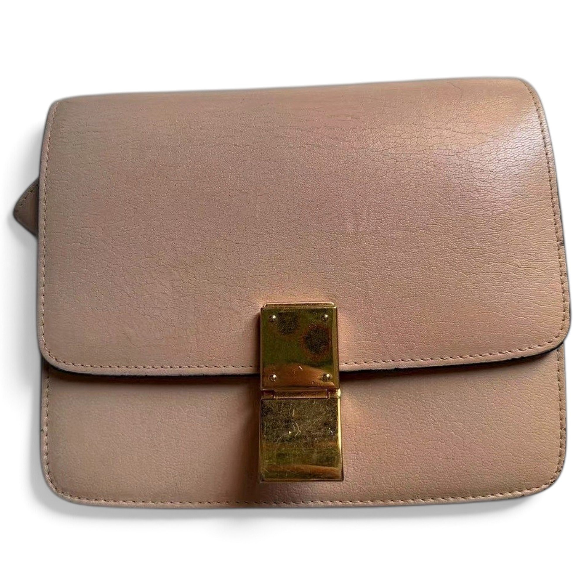 Classic leather handbag