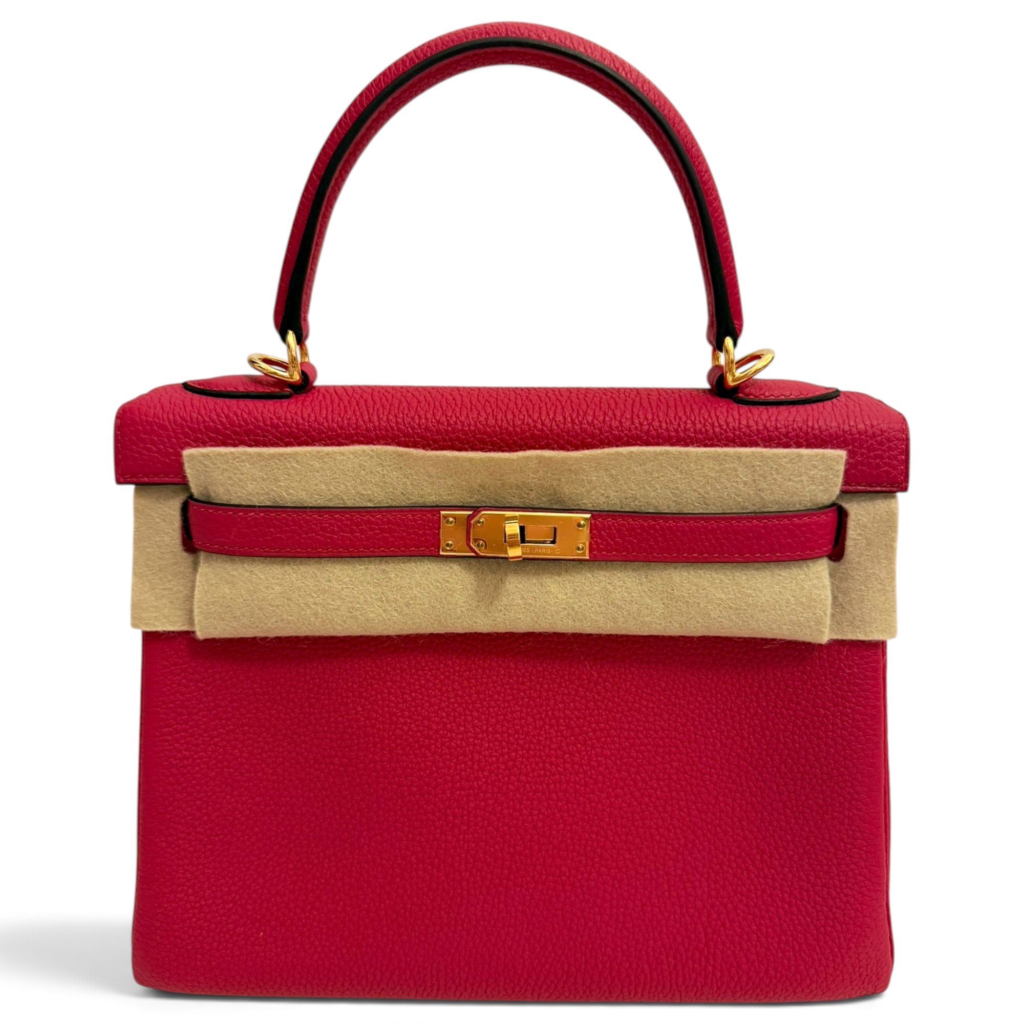 Kelly 25 leather handbag