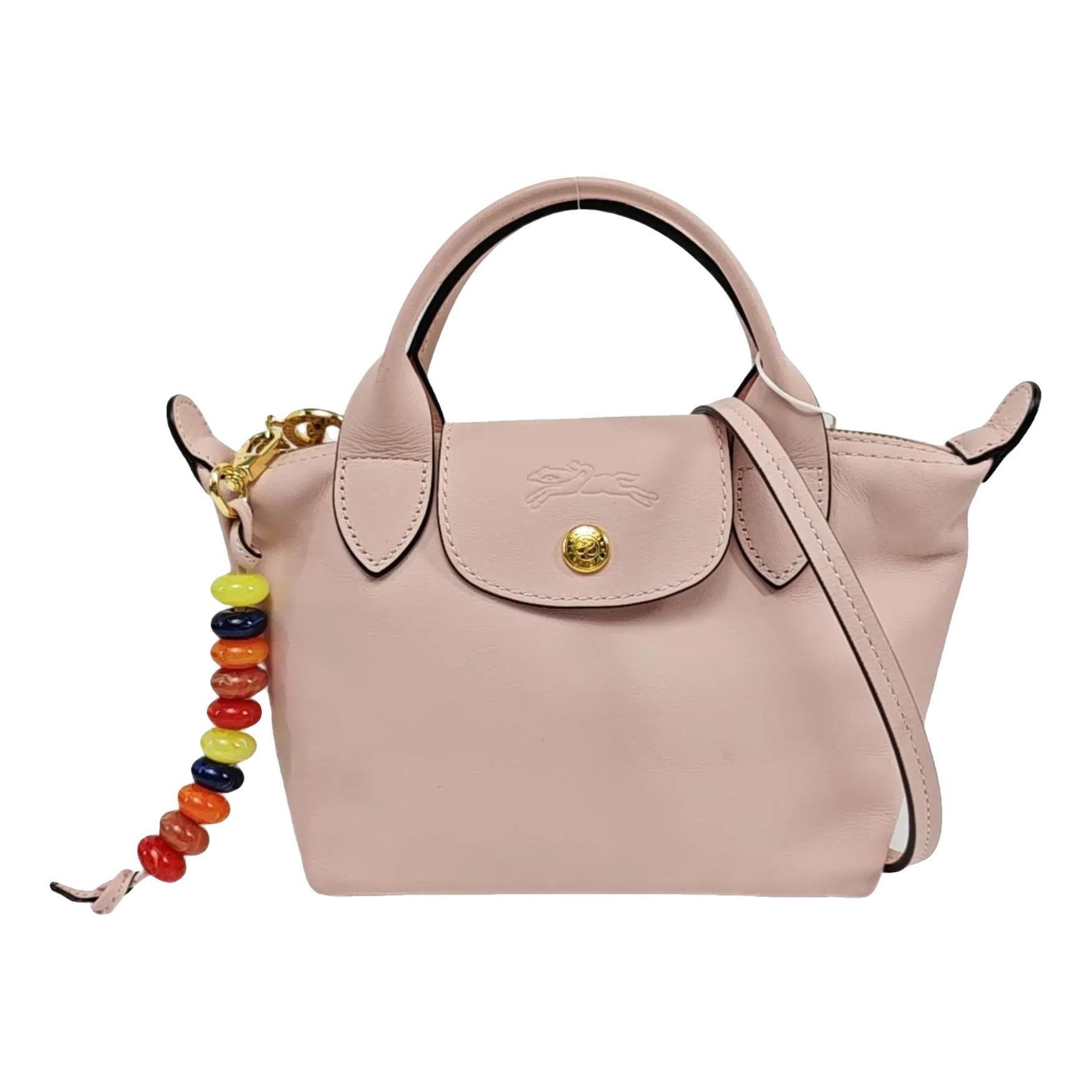 Pliage leather handbag