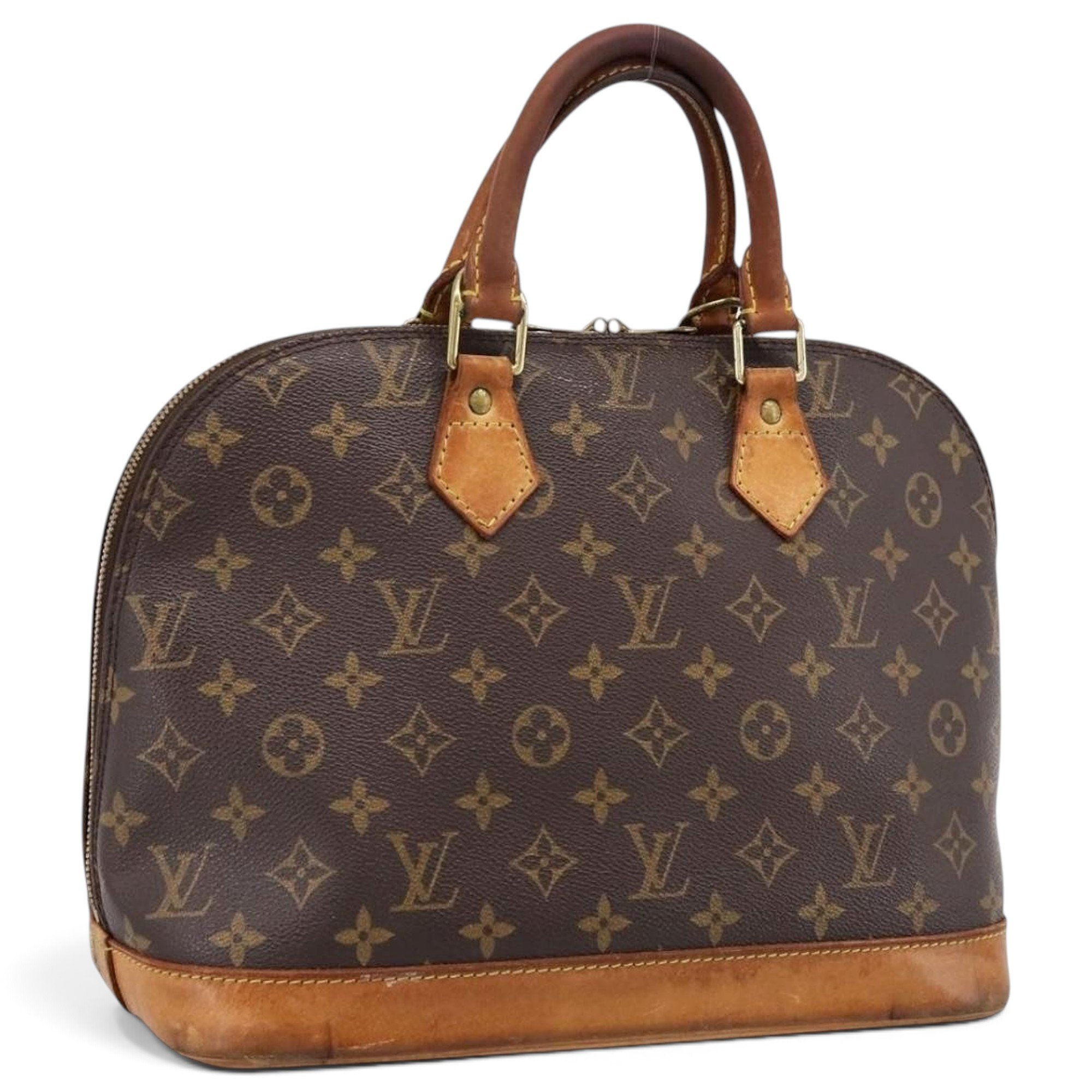 Alma leather handbag