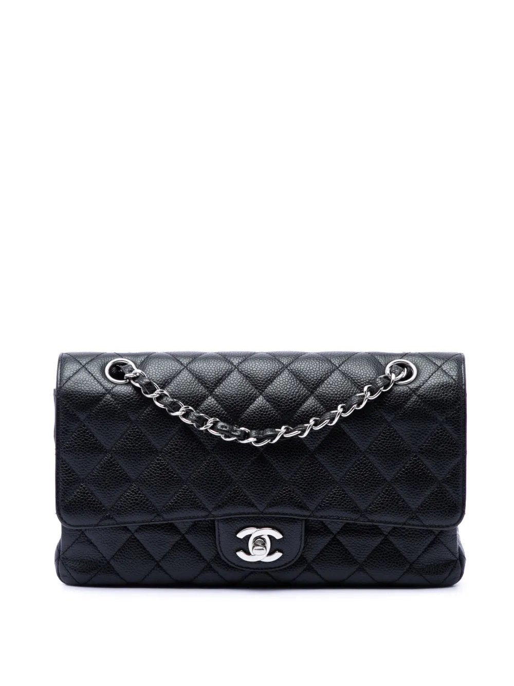 2009-2010 Medium Classic Caviar Double Flap shoulder bag