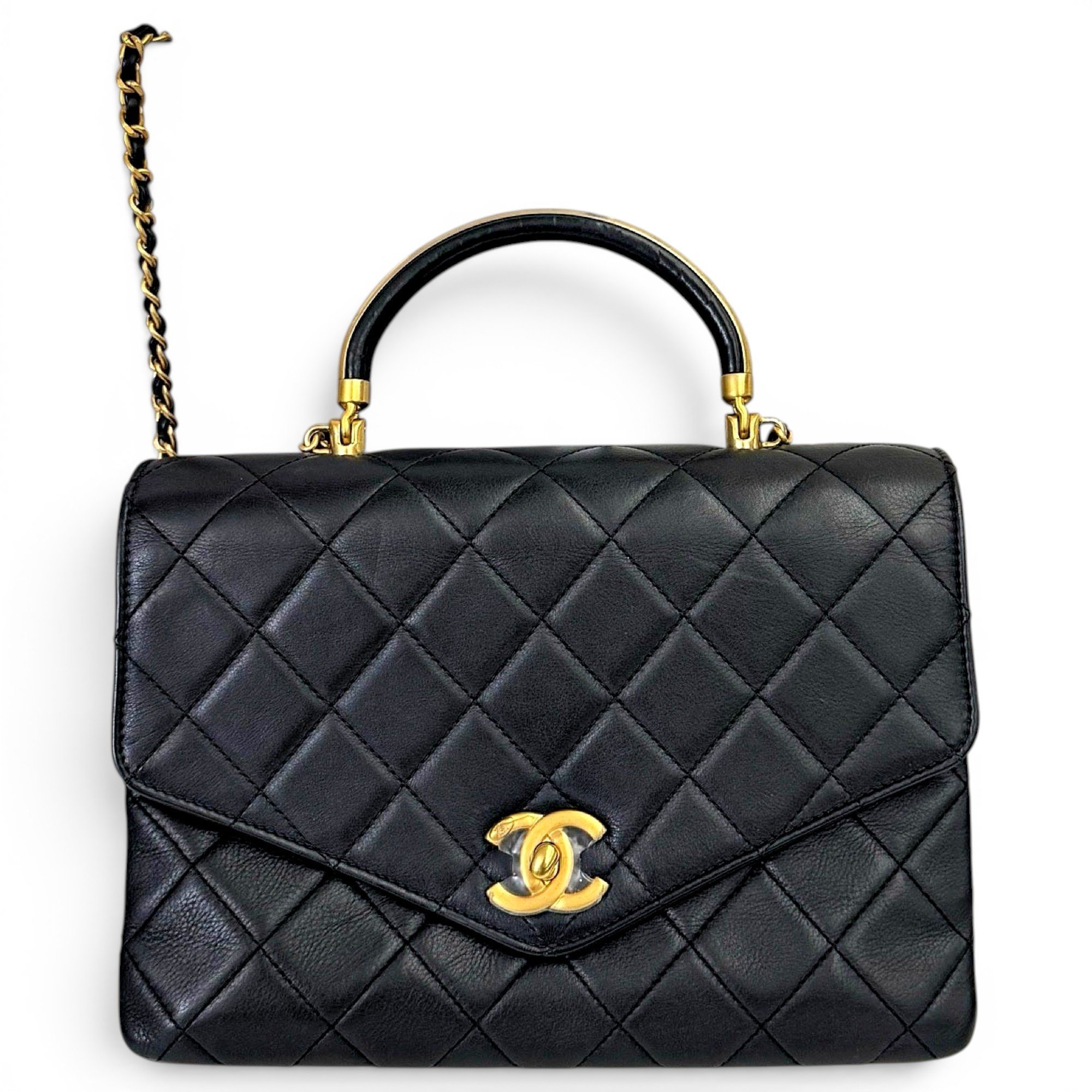Chanel Coco Handle leather handbag