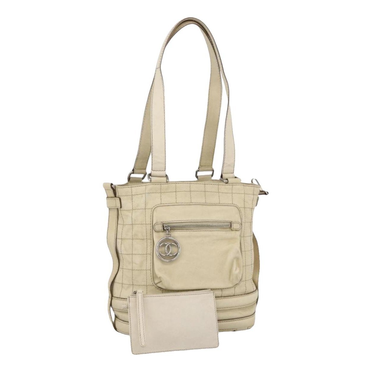 Leather tote
