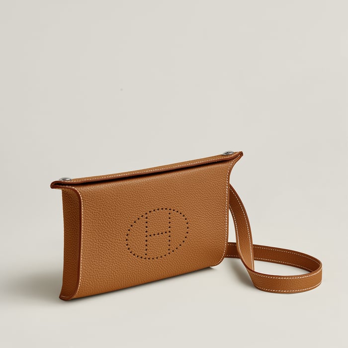 Gold Hermès Videpoches Bag