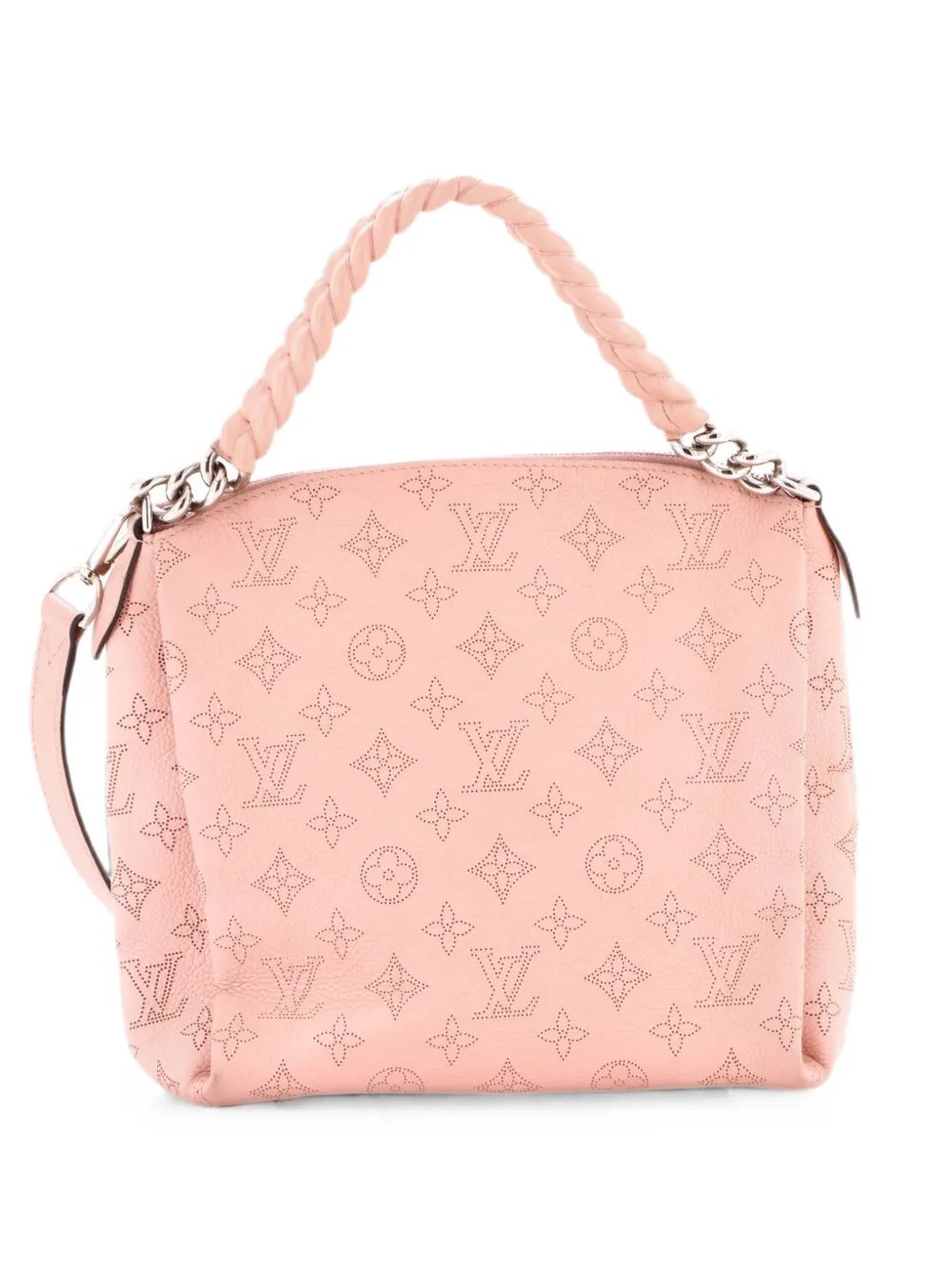 Babylone Handbag Mahina Leather BB hobo bag