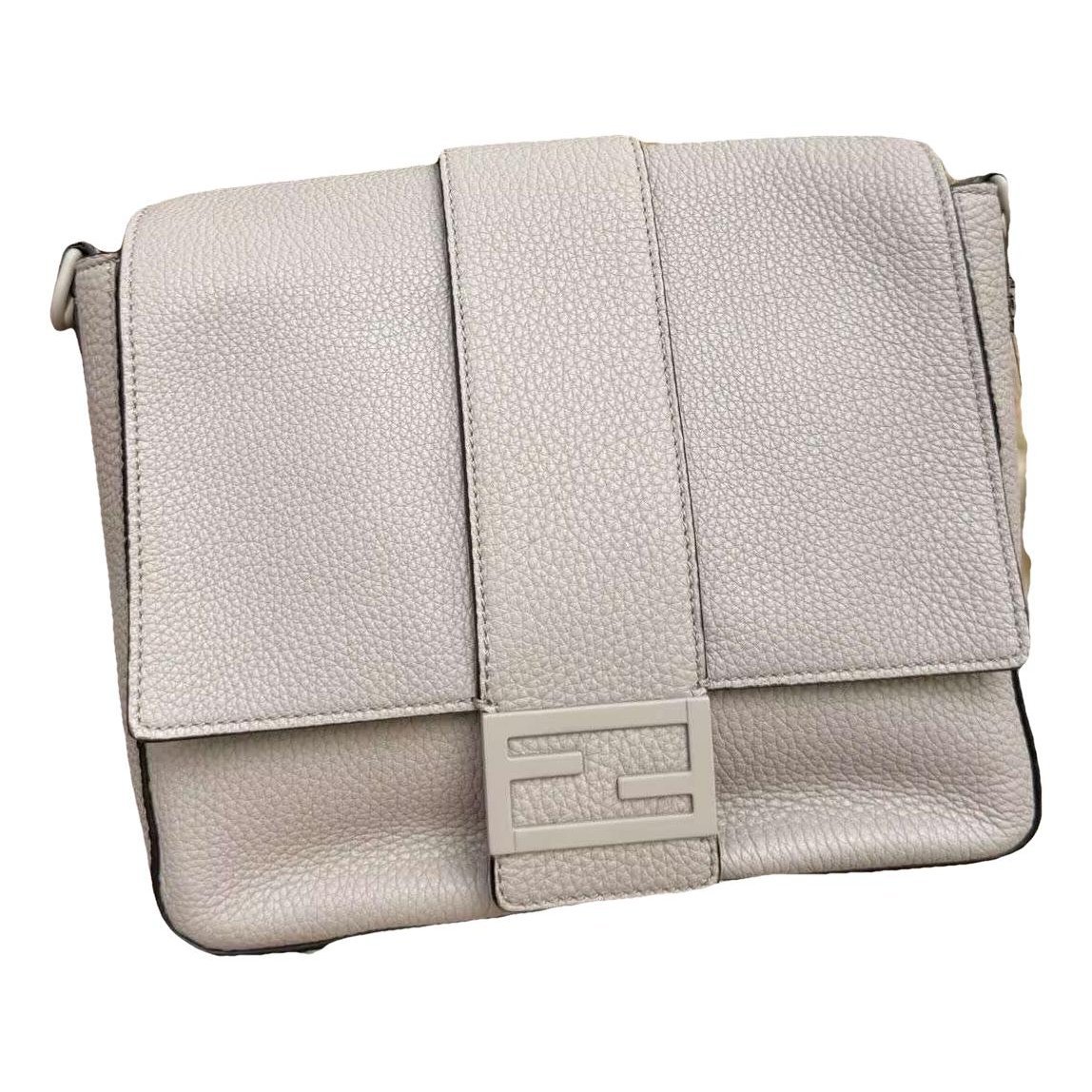 Baguette leather handbag
