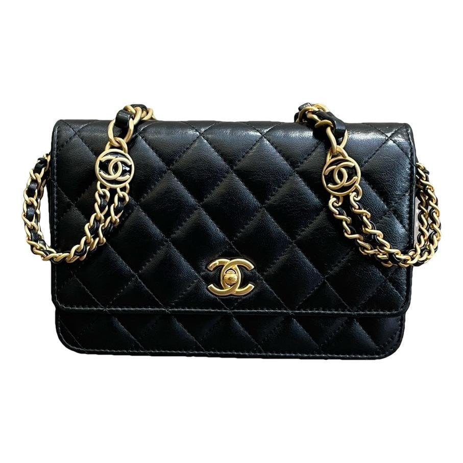 Wallet On Chain Gabrielle leather crossbody bag