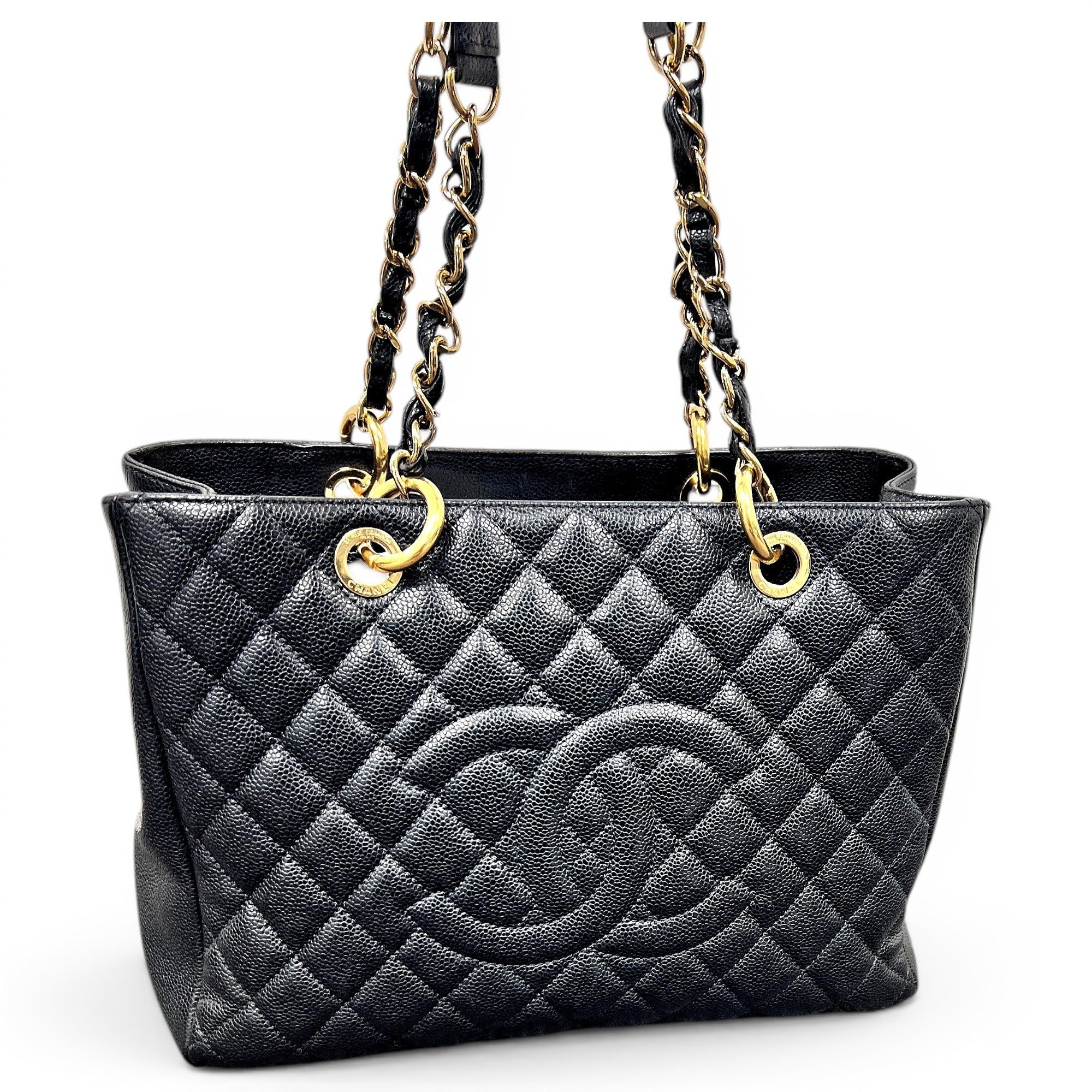 Grand shopping leather tote