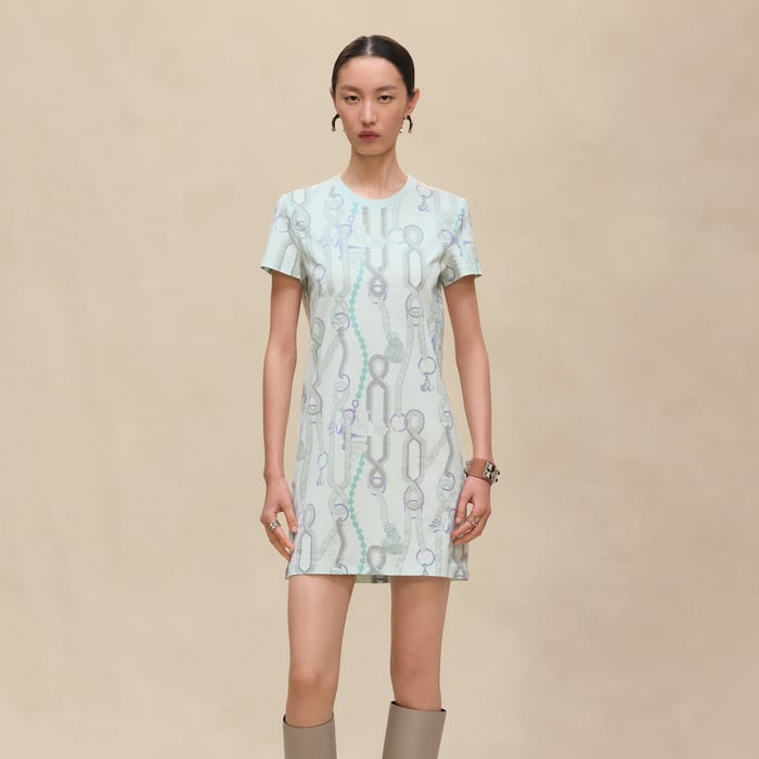 Vert Embrun "Palefroi Remix" Straight Dress