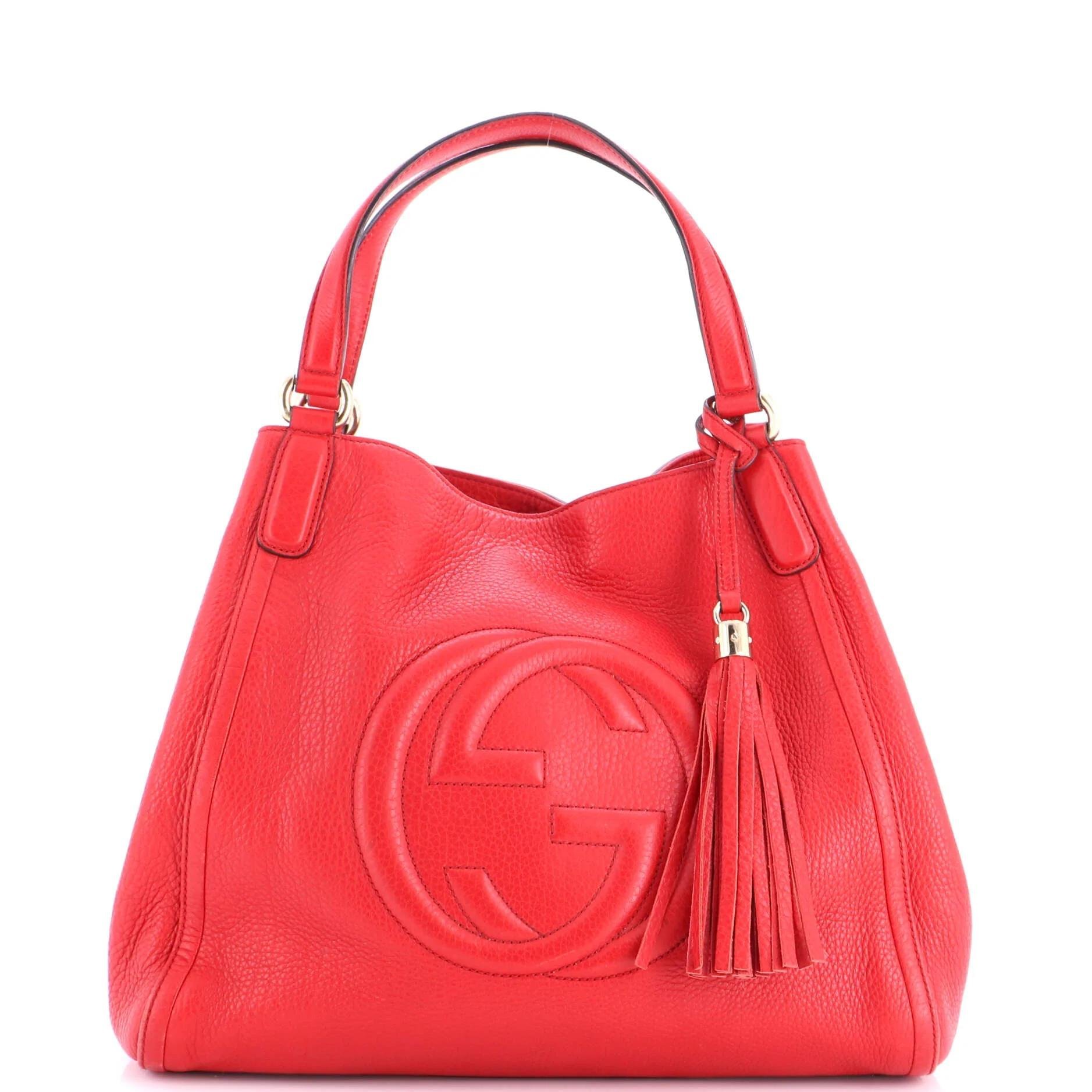 Leather handbag