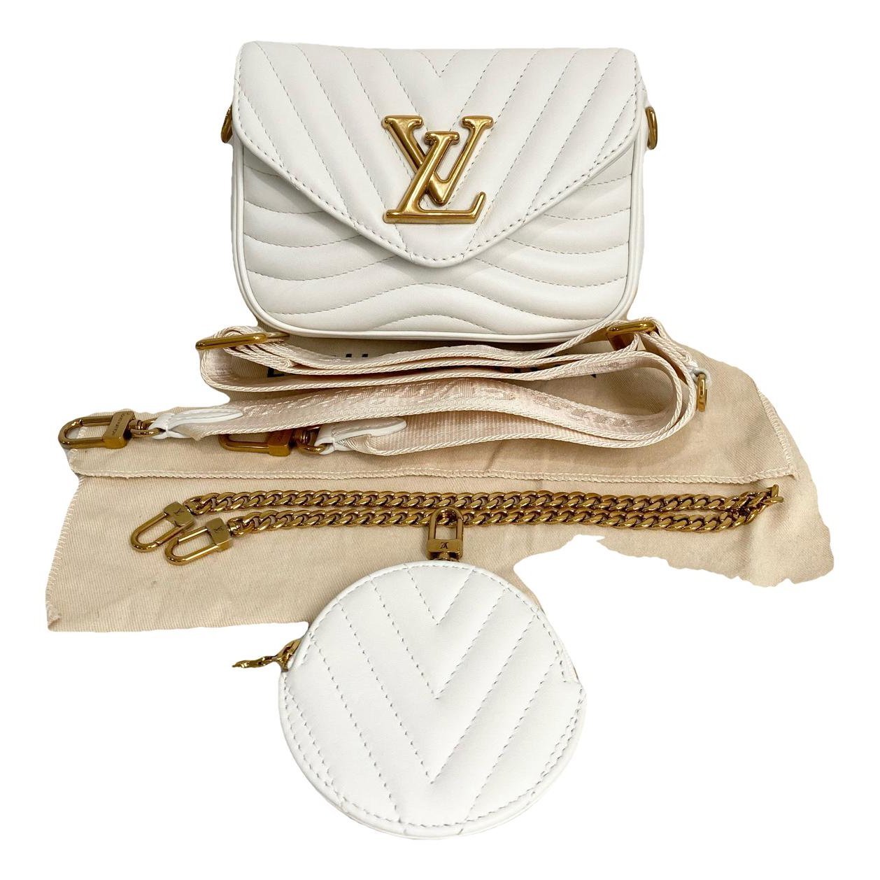 Multi-Pochette New Wave leather handbag