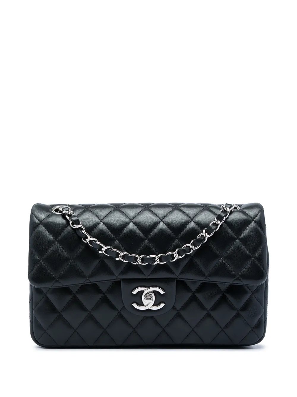2010-2011 Medium Classic Lambskin Single Flap shoulder bag