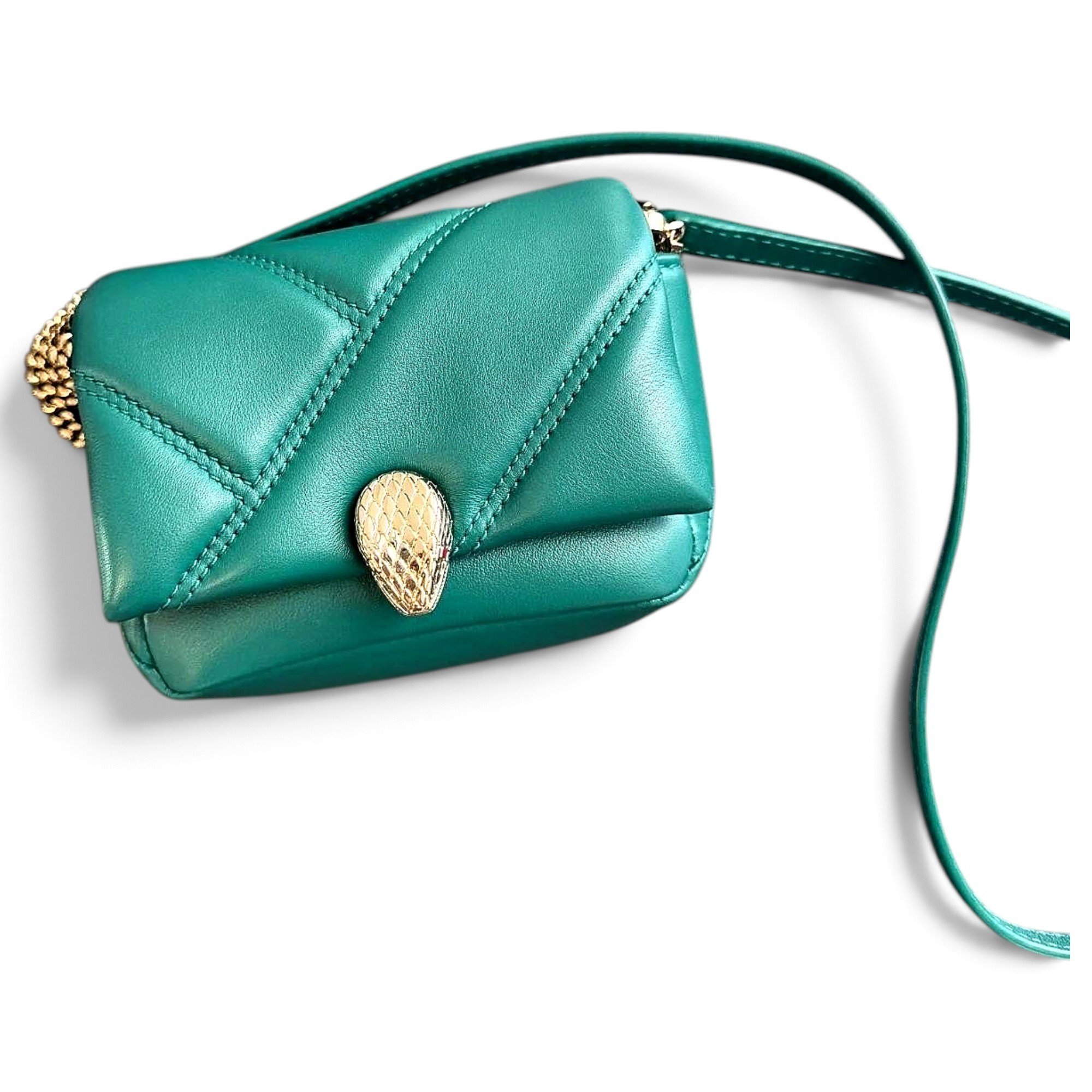 Serpenti leather crossbody bag