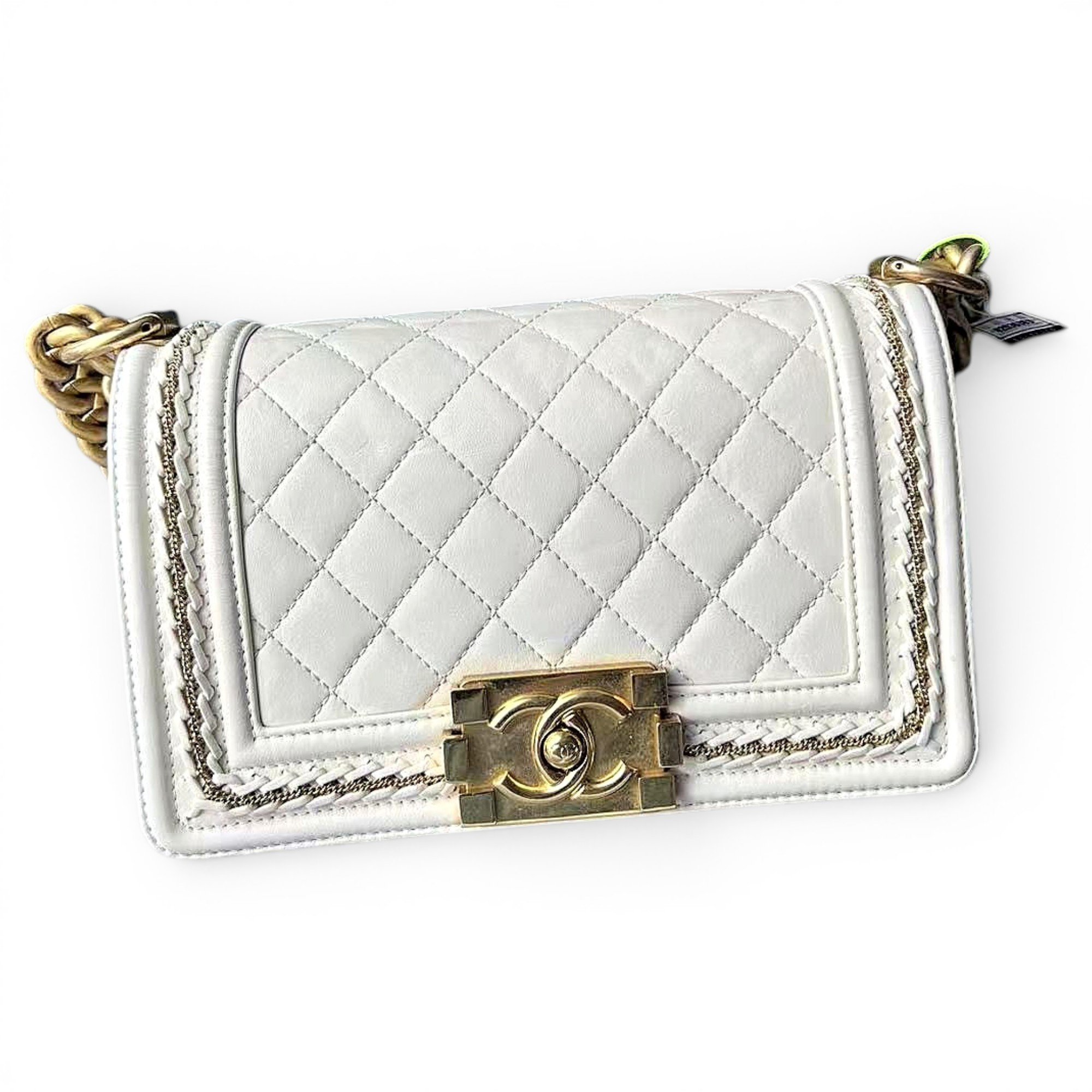 Boy leather crossbody bag