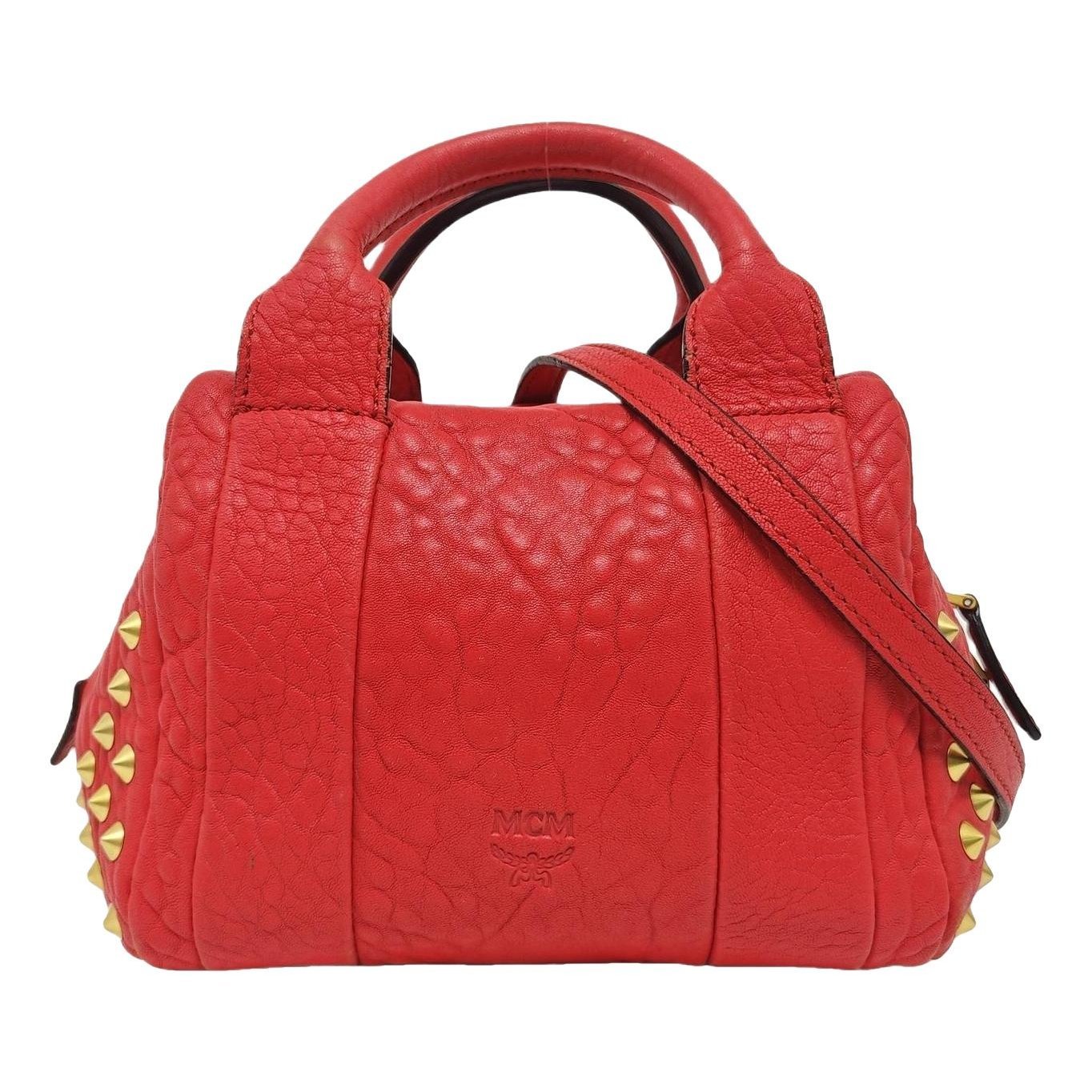 Leather handbag