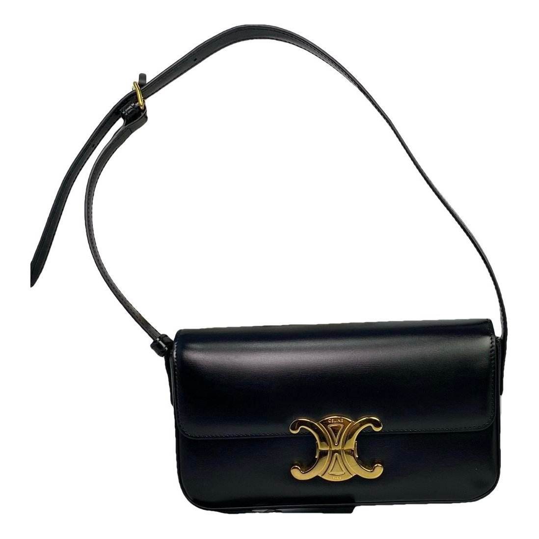 Triomphe leather handbag