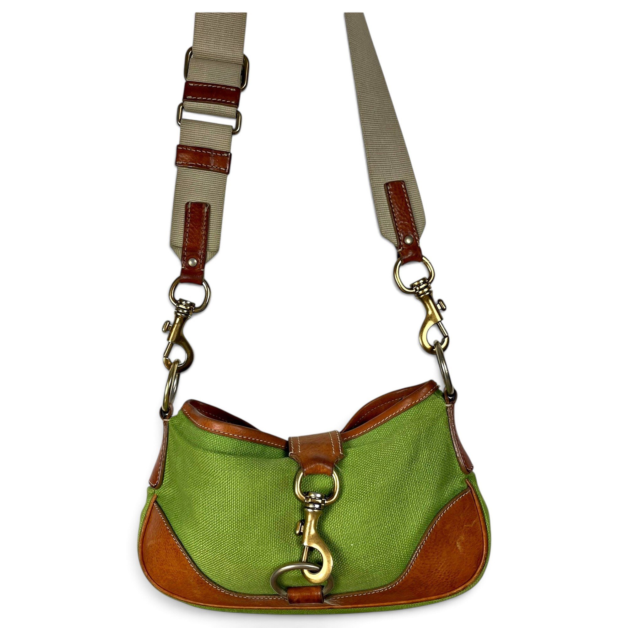 Leather crossbody bag