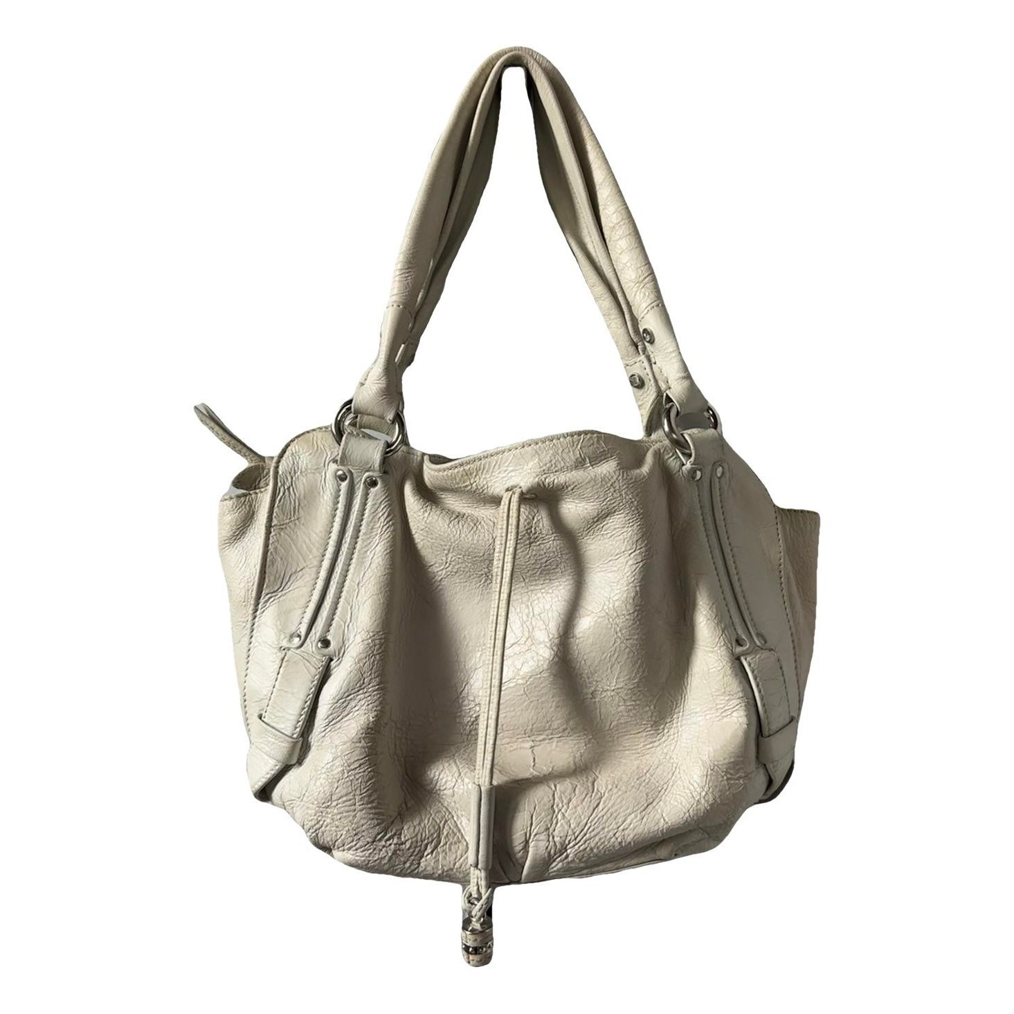 Leather tote